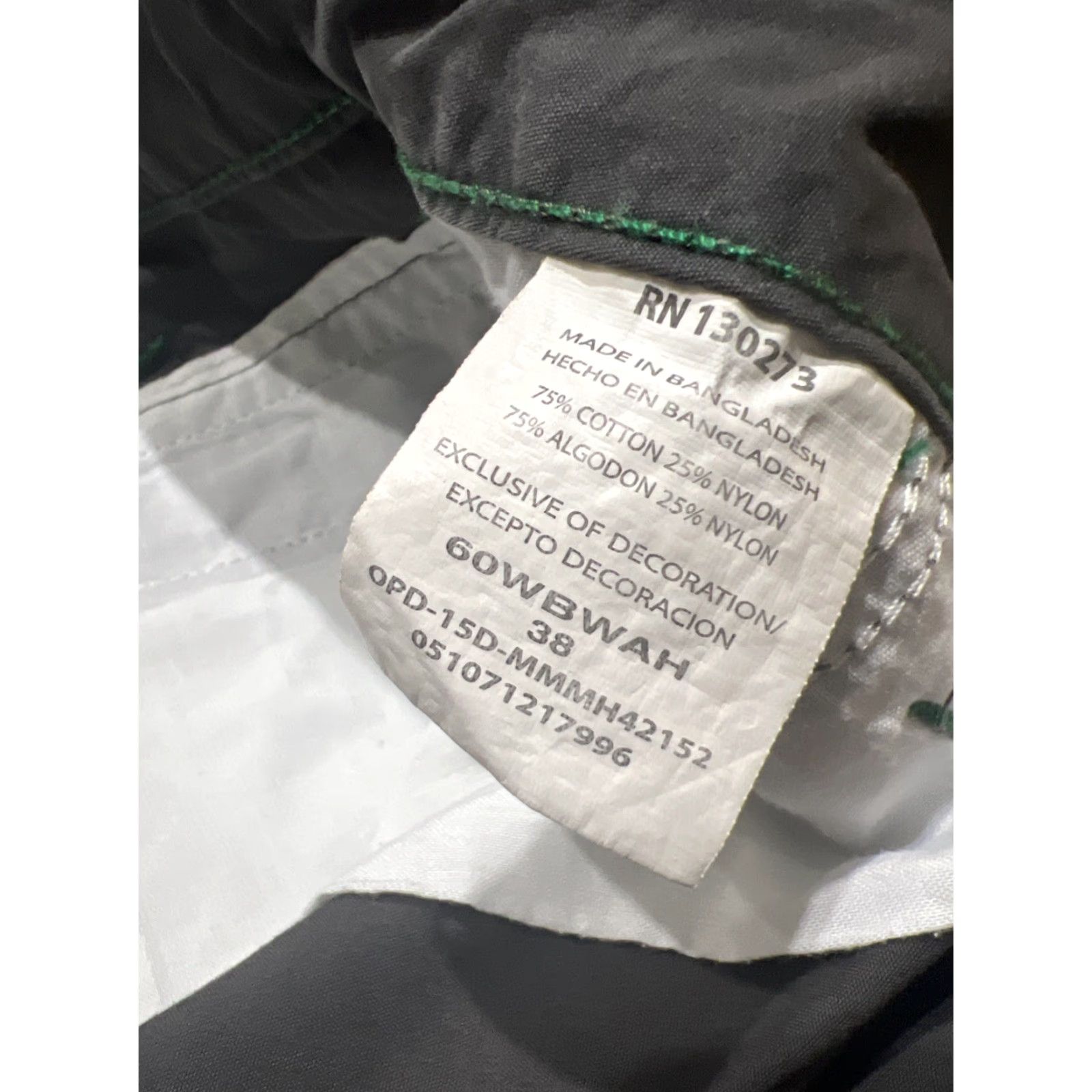 Wrangler Wrangler Cargo Shorts Mens 38 Gray Performance Outdoor 10.5" Inseam Casual Travel Sports Size US 38 / EU 54 - 5 Thumbnail