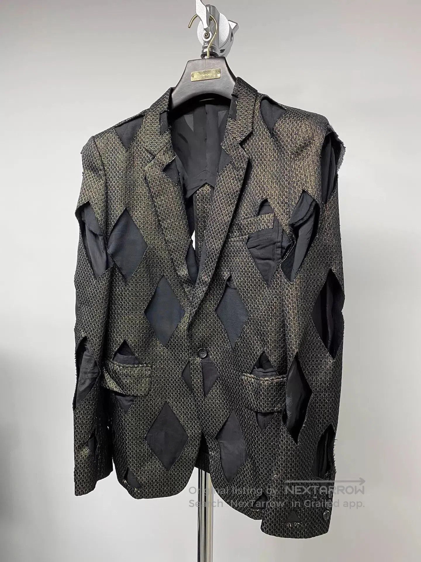 Comme des Garcons Multi Pattern Cut-Out Light Jacket Size M. Size US M / EU 48-50 / 2 - 1 Thumbnail