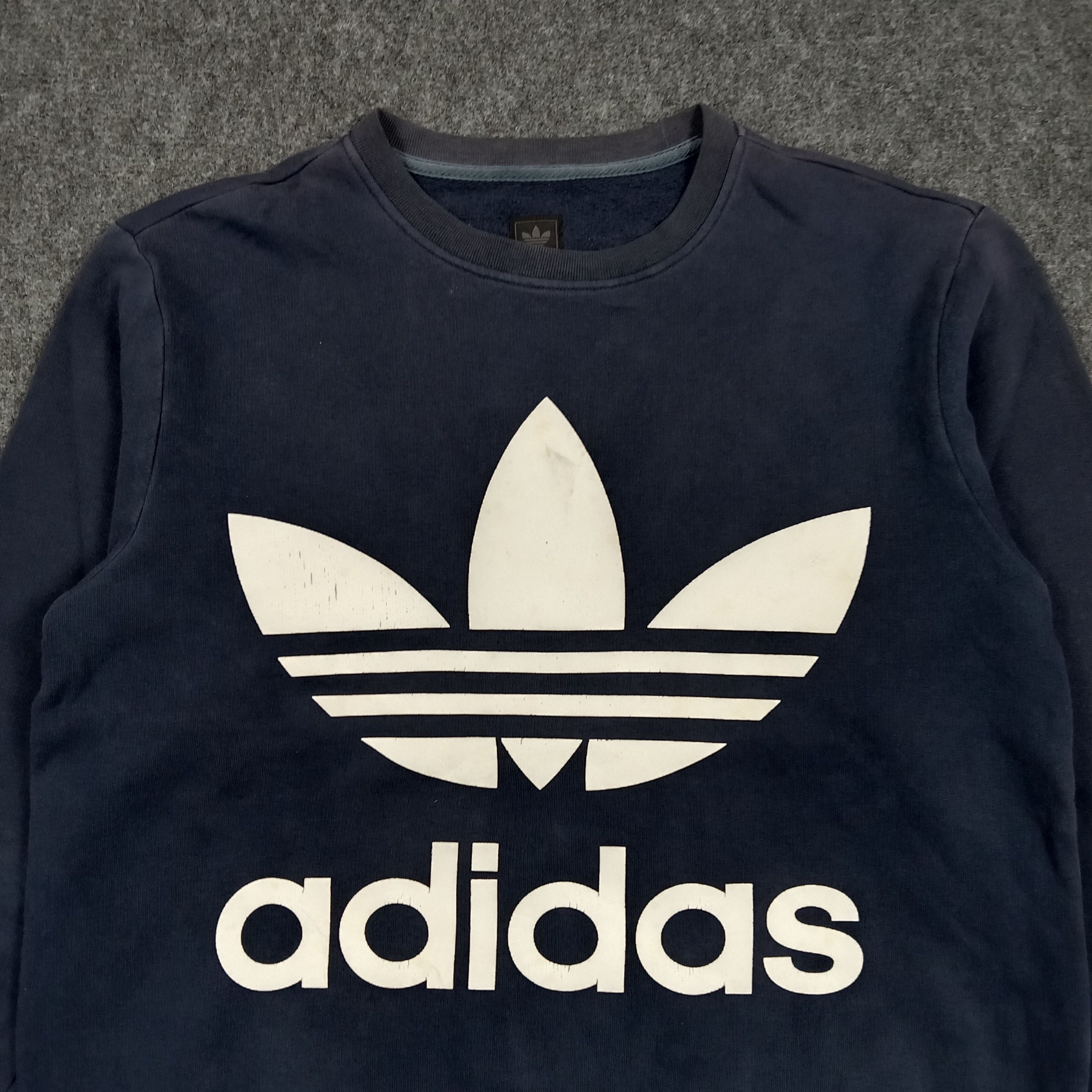 Adidas Adidas Old Logo Double Side Print Sweatshirt C292N14 Size US M / EU 48-50 / 2 - 2 Thumbnail