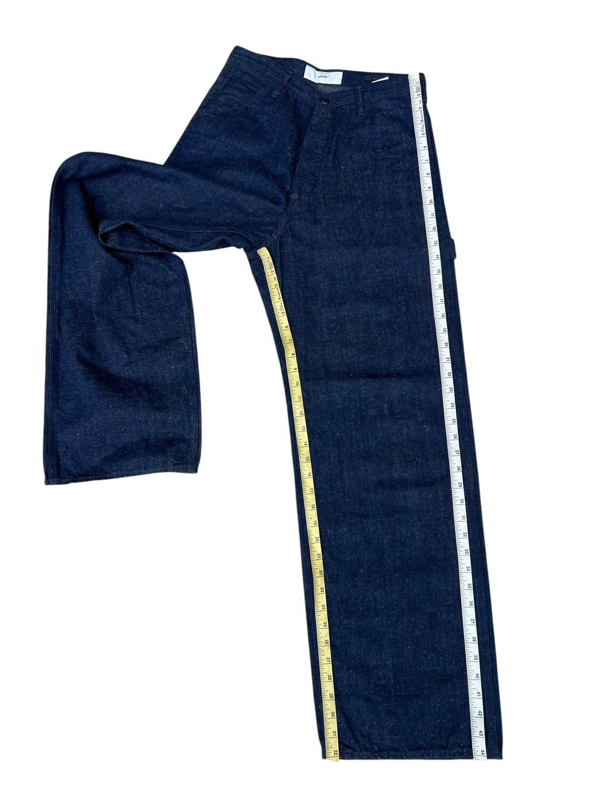 Freewheelers APACHE Japan Indigo Blue Denim Loose Military Work Jeans Size US 29 - 6 Thumbnail