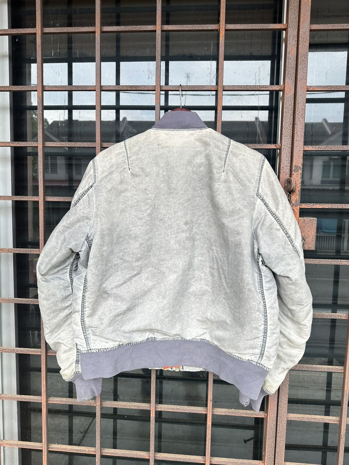 Vintage 🪖Vintage Faded MA-1 Man Intermediate Bomber Jacket Size US M / EU 48-50 / 2 - 7 Thumbnail