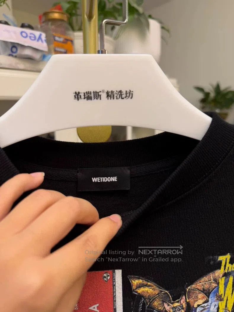 Vetements Black Graphic Sweatshirt with Movie Prints-yf. Size US S / EU 44-46 / 1 - 2 Thumbnail