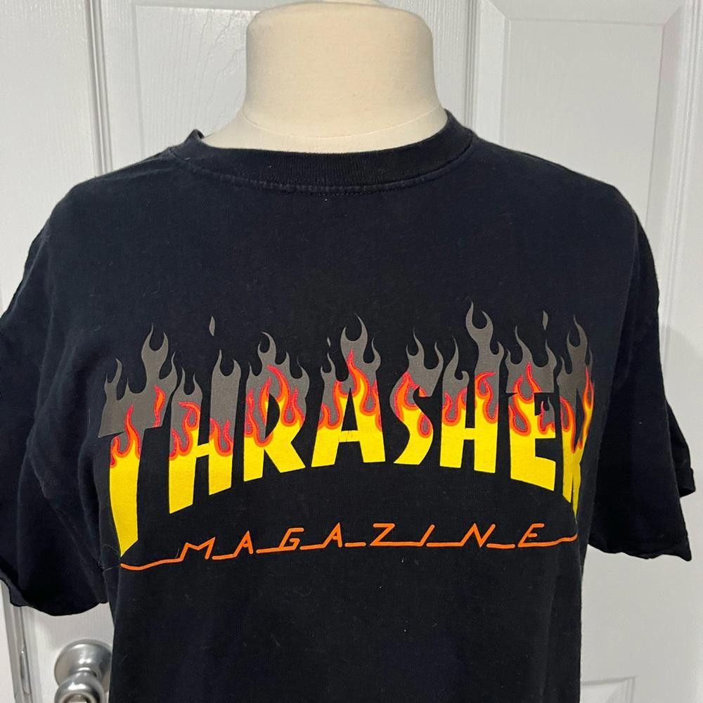 Thrasher Thrasher Magazine T-shirt Large Mens Black Graphic Tee Size US L / EU 52-54 / 3 - 2 Thumbnail