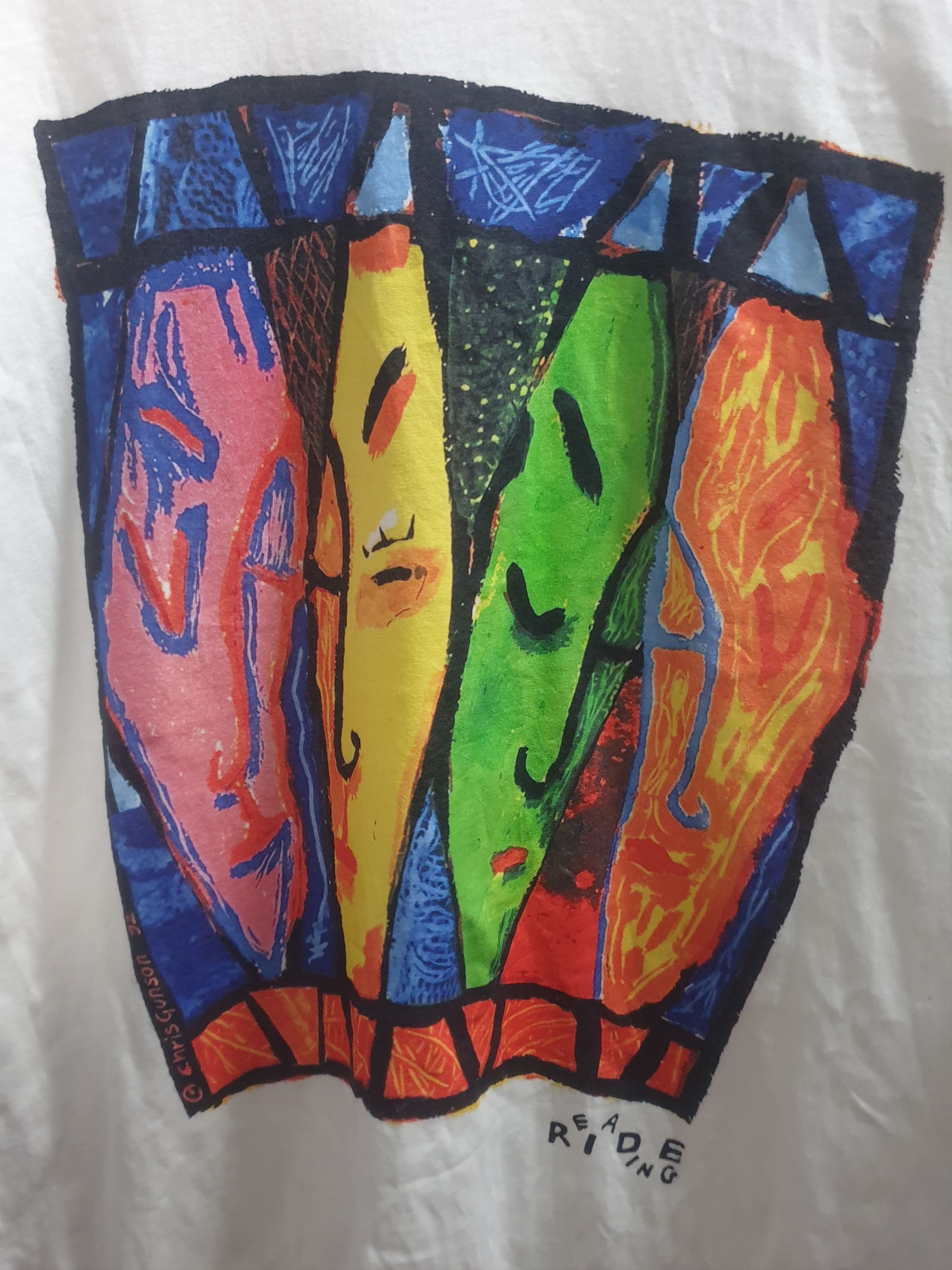 Band Tees Vintage Ride Reading Festival 1992 Tees Size US XL / EU 56 / 4 - 3 Thumbnail