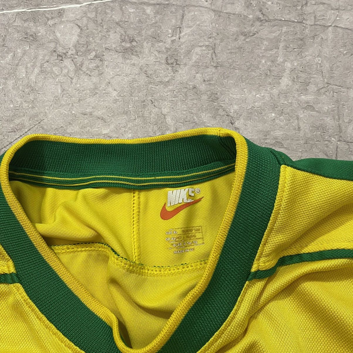 VINTAGE NIKE BRAZIL TEE SOCCER JERSEY 99/00s