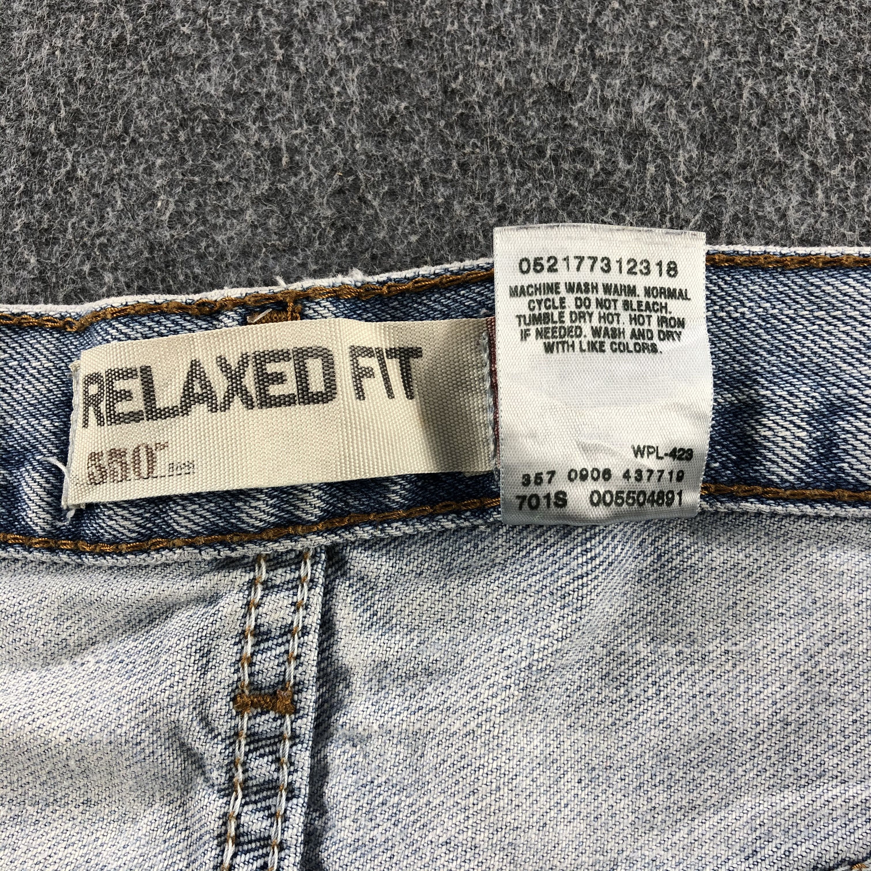 Levi's Light Wash Vintage Levis 550 Jeans-J1097 Size US 31 - 11 Thumbnail