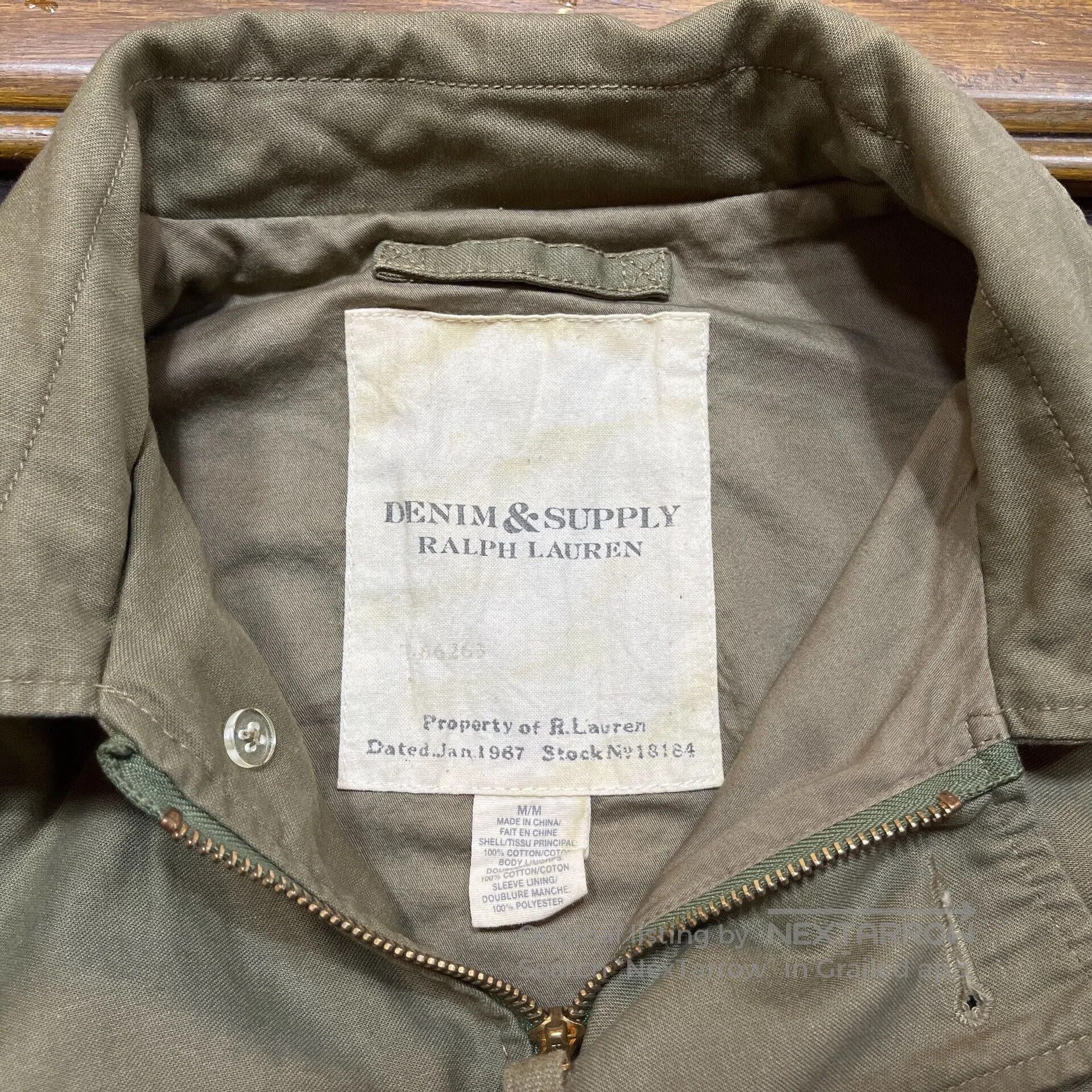 RRL Ralph Lauren vintage embroidered double rl jacket. Size US M / EU 48-50 / 2 - 3 Thumbnail