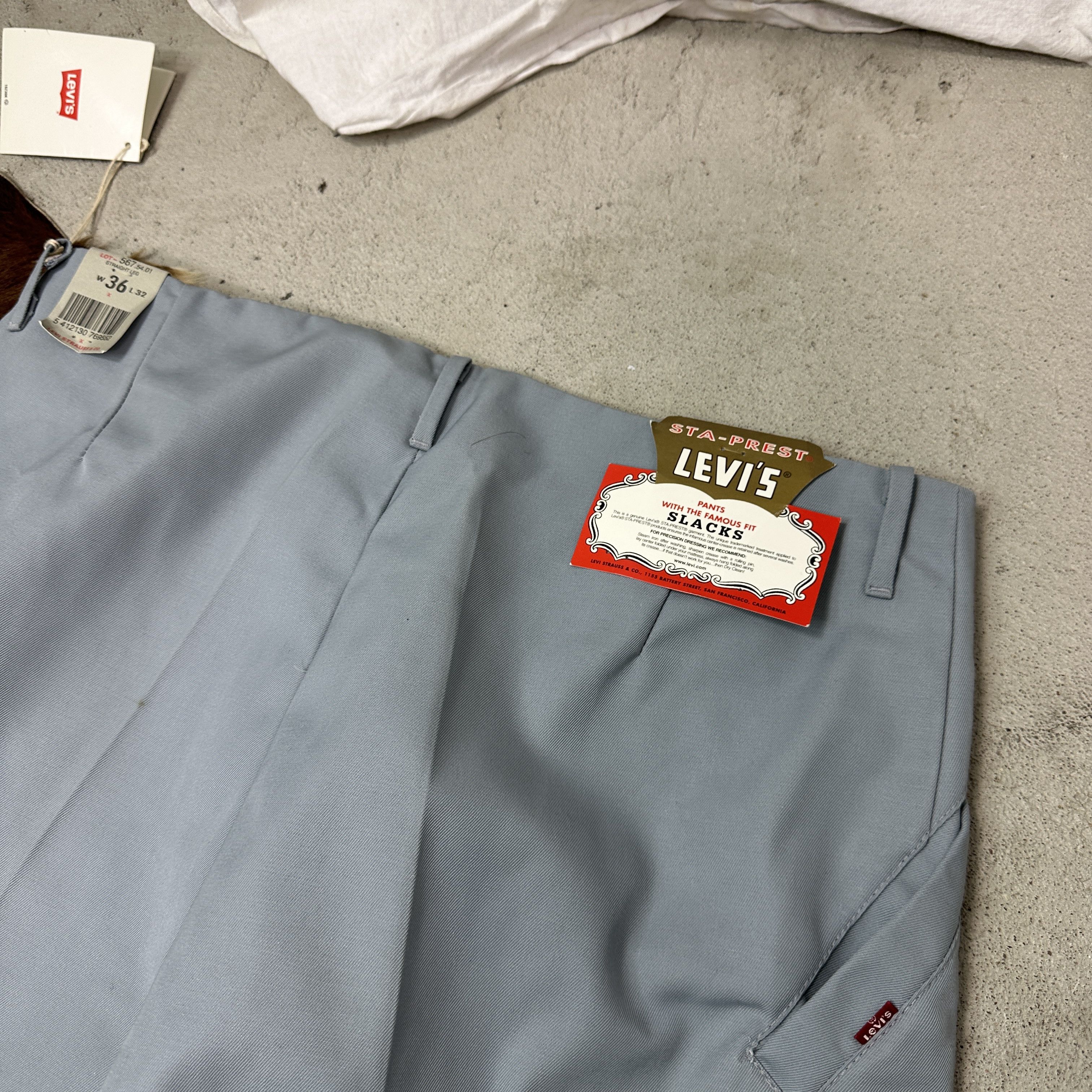 Levi's Vintage Classy Elegant Levi's Sta Prest Pants Y2K Size 25" / US 0 / IT 36 - 7 Thumbnail