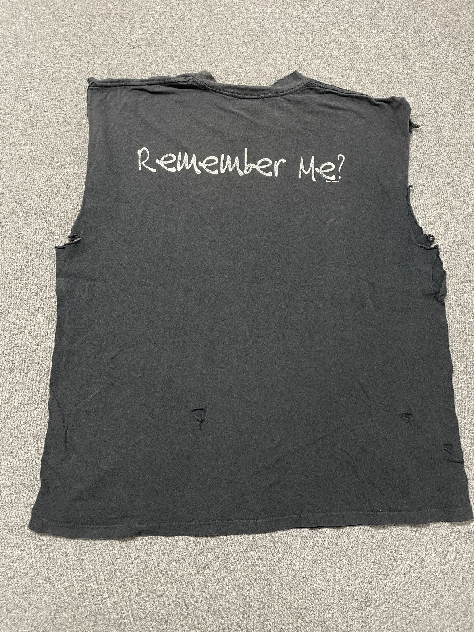 Other Vintage 2000 Eminem The Marshall Mathers LP Thrashed Rap T-Shirt Size US XL / EU 56 / 4 - 3 Thumbnail