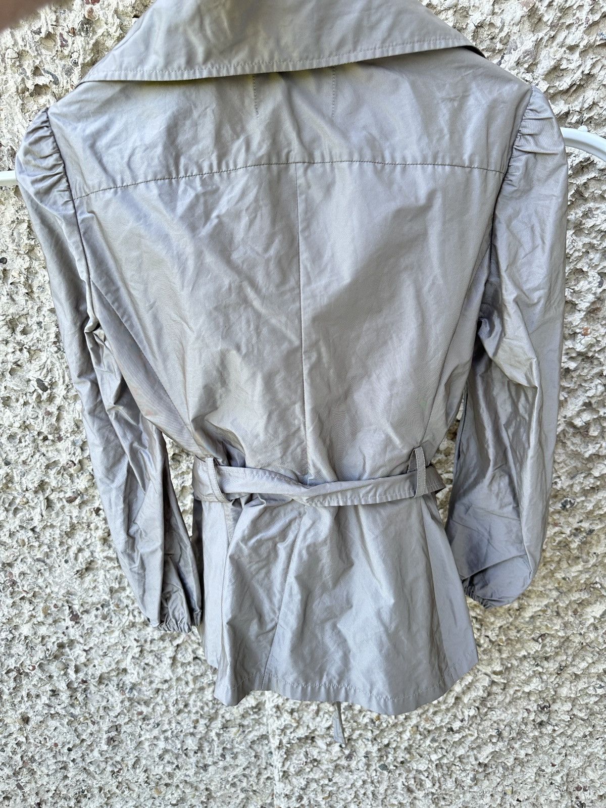 Prada Prada short lightweight trench coat blazer Size M / US 6-8 / IT 42-44 - 4 Thumbnail