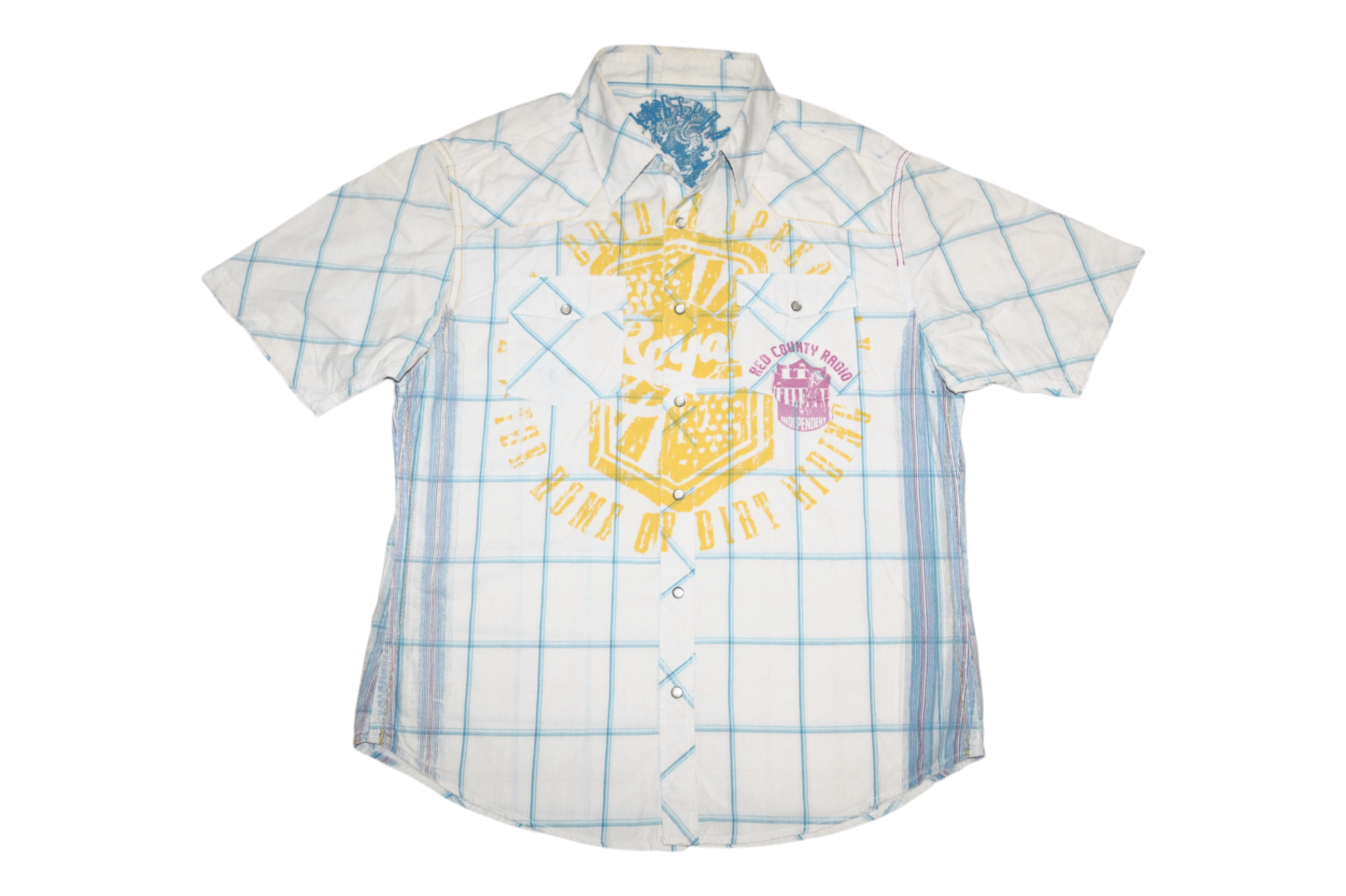 Ringspun VTG Ringspun Snap Button S/S Western Shirt Size US L / EU 52-54 / 3 - 1 Thumbnail