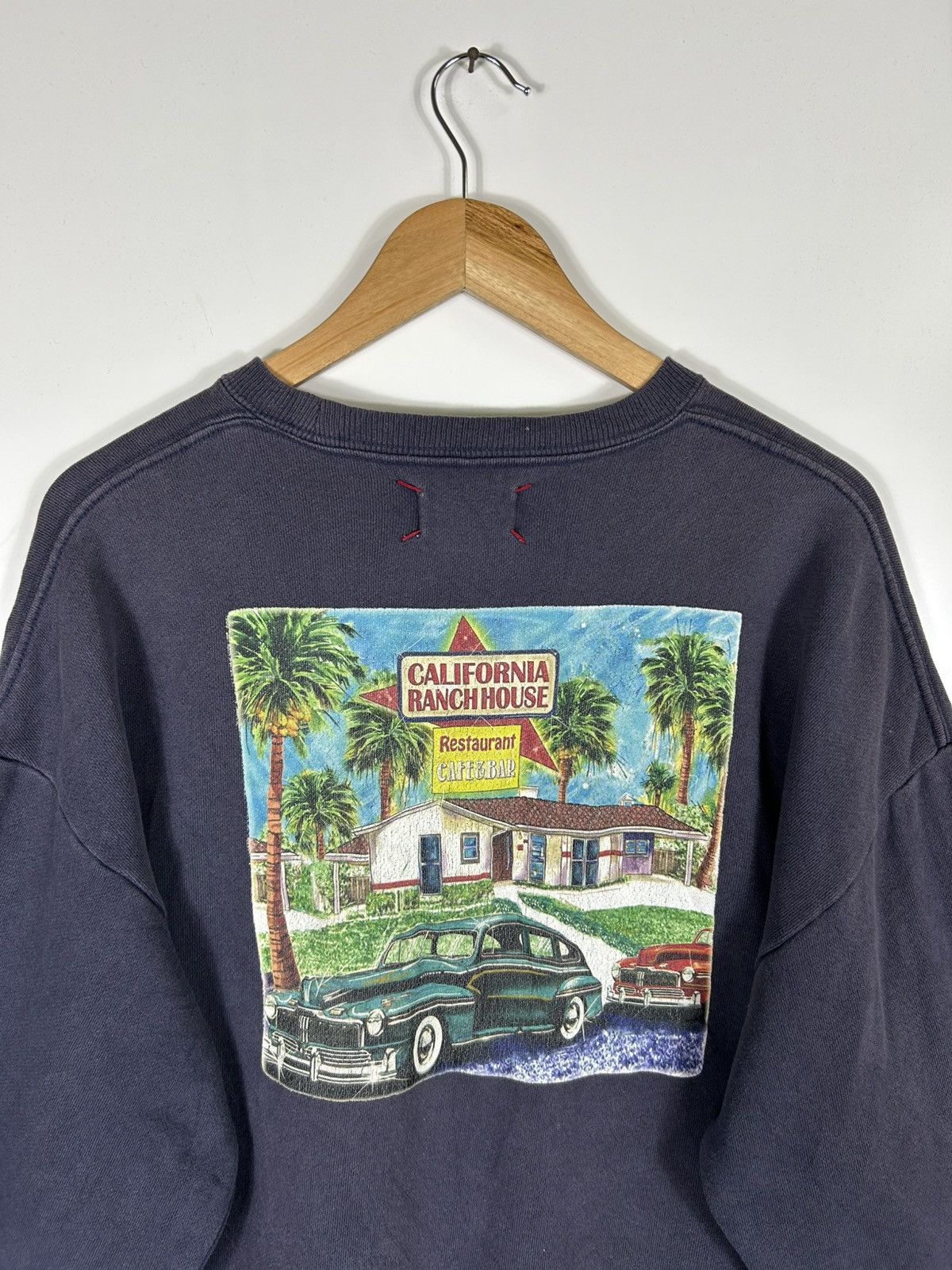 Sun Surf 🌊California Ranch House Sun Faded Baggy Sweatshirt Size US M / EU 48-50 / 2 - 13 Thumbnail