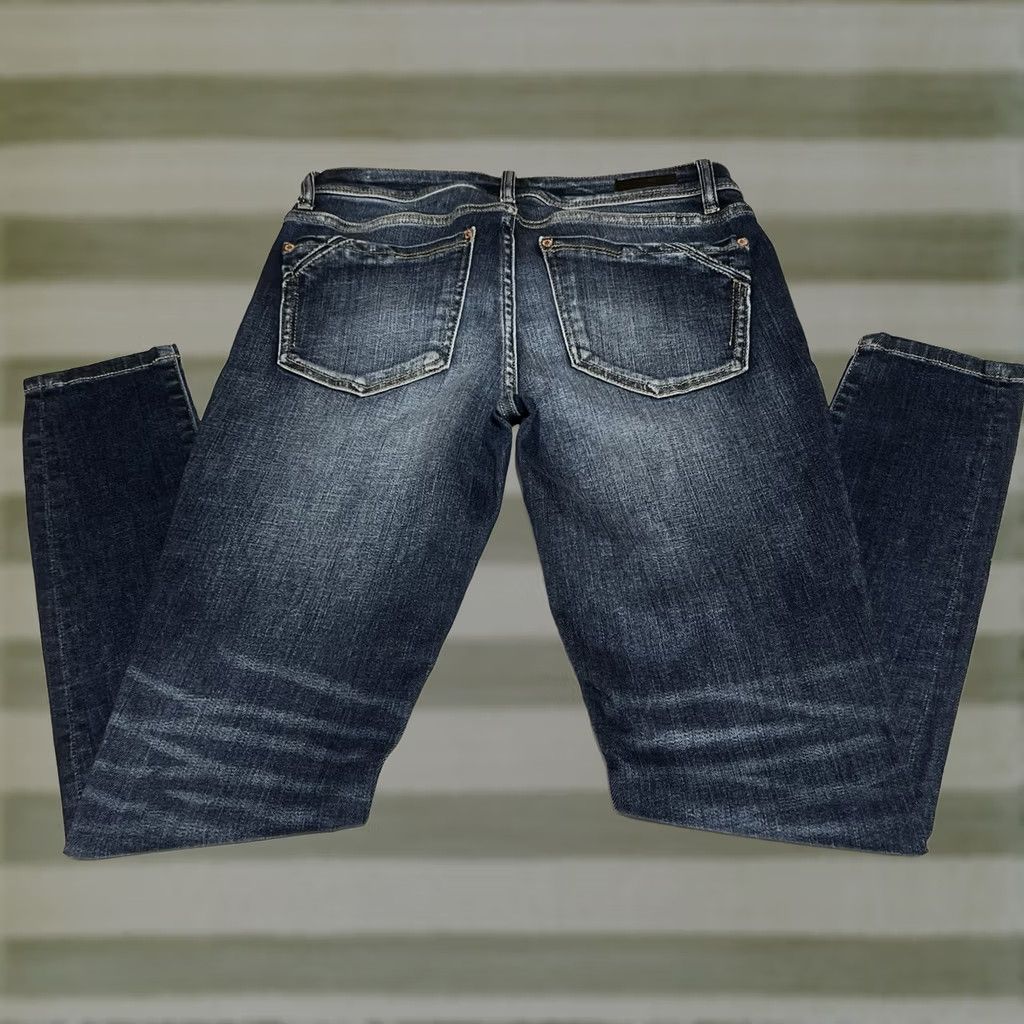 Buckle Black Buckle Black Jeans Womens Skinny 5-Pocket Denim Dark Blue Stretch Slimming 28x32 30x32 Regular Inseam 32 Machine Washable Everyday Wear Mens? Womens Size 28" / US 6 / IT 42 - 1 Thumbnail