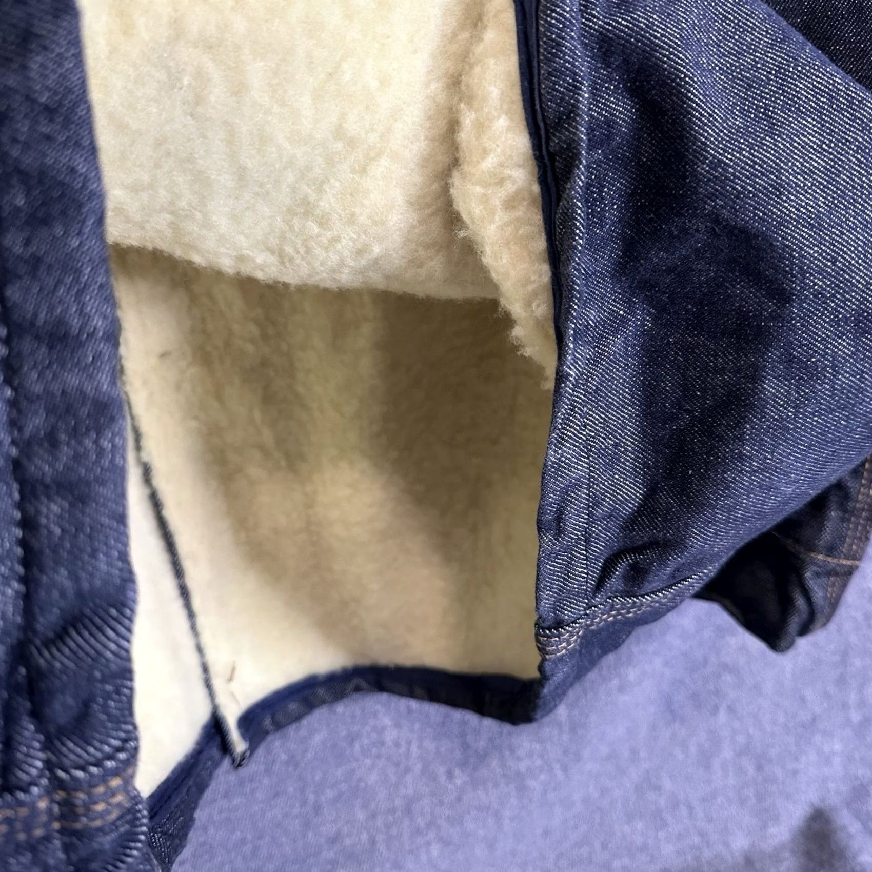 Carhartt VINTAGE Carhartt Denim Sherpa Lined Jacket 44 Mens USA Made 70s Size US S / EU 44-46 / 1 - 6 Thumbnail