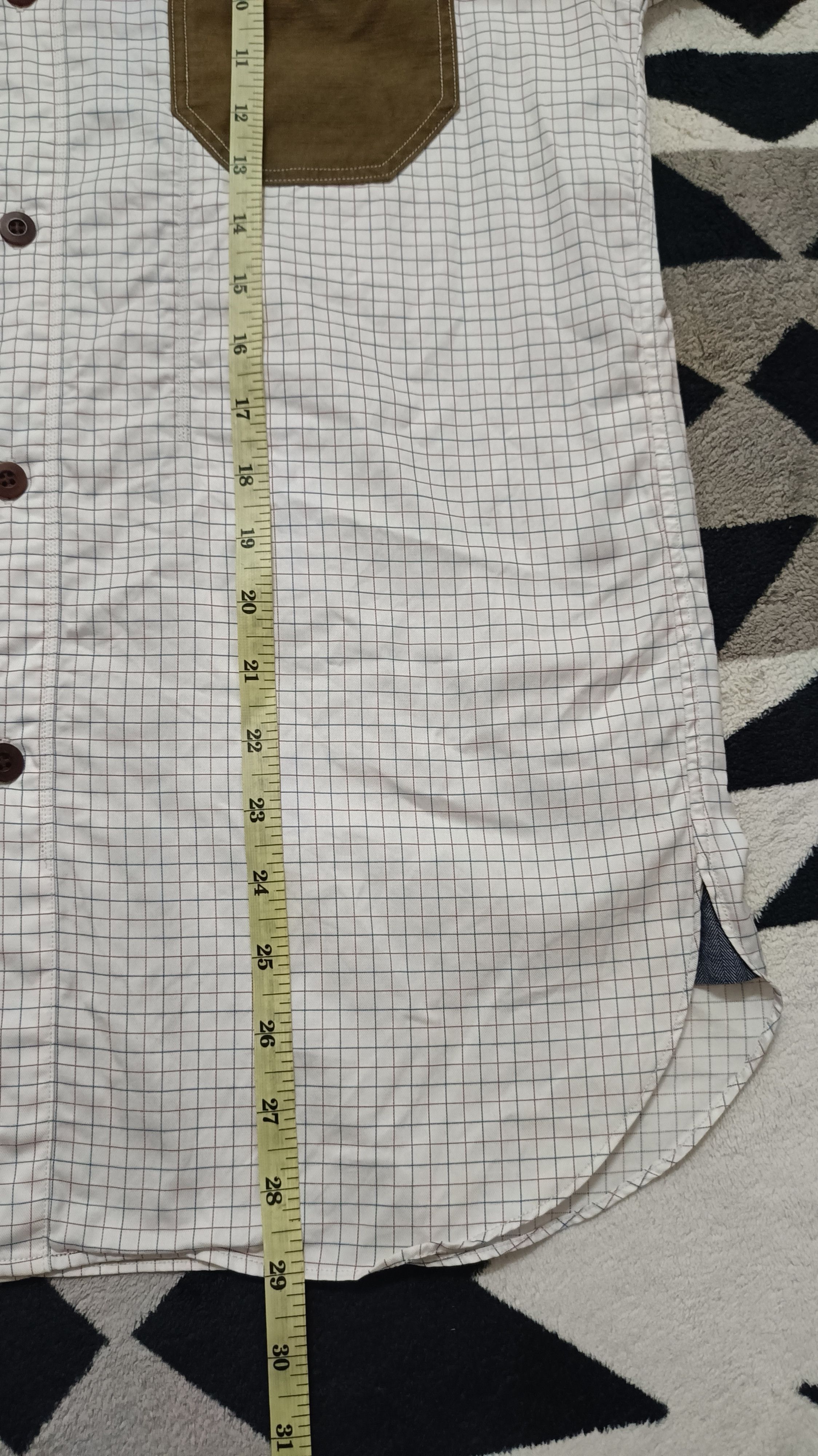 Comme des Garcons × Japanese Brand × Junya Watanabe 🔥🔥 Rare Junya Watanabe Long Sleeve Shirt Men Size US M / EU 48-50 / 2 - 8 Thumbnail