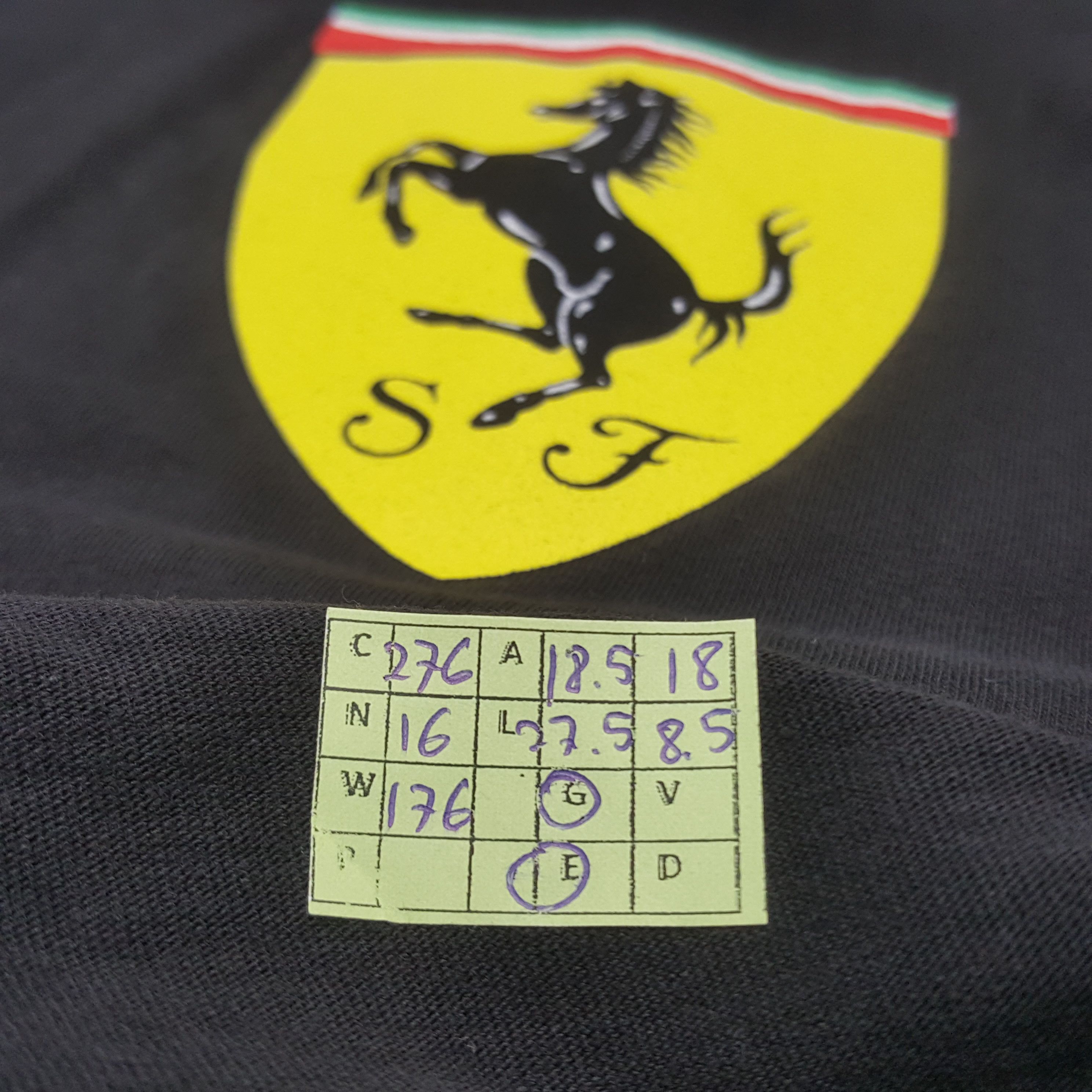 Ferrari × Vintage Vintage Ferrari Racing Motorsports Supercar Tshirt Size US S / EU 44-46 / 1 - 7 Thumbnail