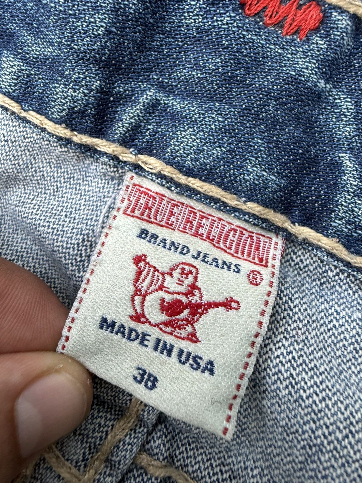 True Religion 90’s TRUE RELIGION RARE POCKET LOGO Y2K VINTAGE RETRO PANTS Size US 38 / EU 54 - 16 Thumbnail