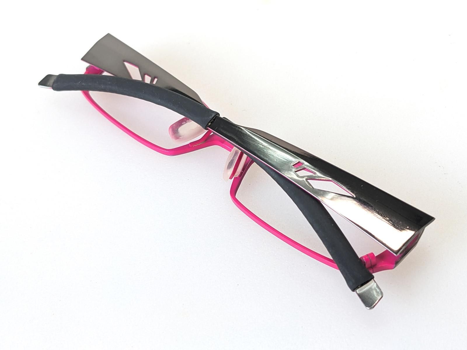 Other Orgreen Japan Hellcat Women Eyeglasses Pink Rectangular Size ONE SIZE - 9 Thumbnail
