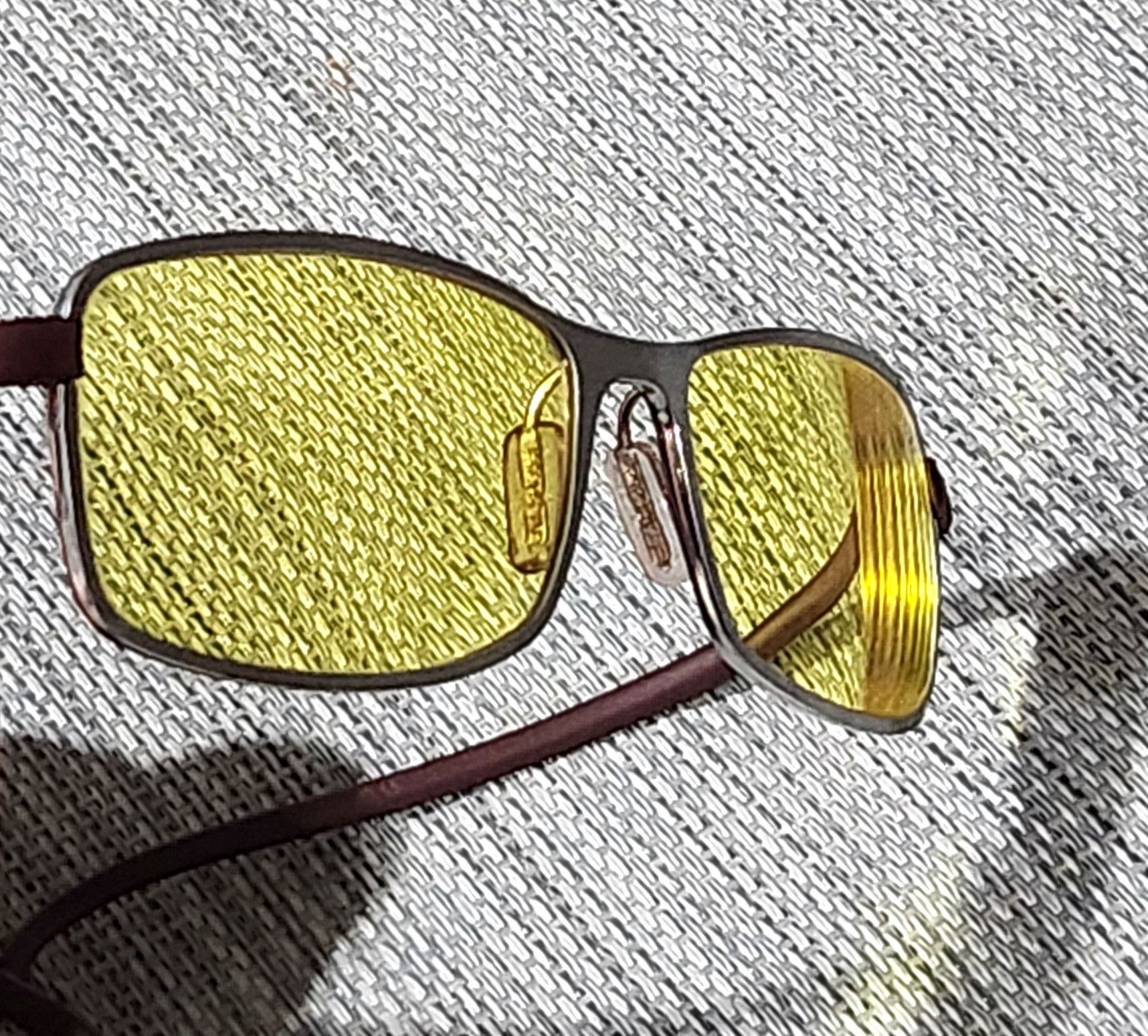 Designer × Tag Heuer × Vintage Tag Heuer Eyeglasses 2007 332 Brushed Grey Brown Stretched Size ONE SIZE - 12 Thumbnail