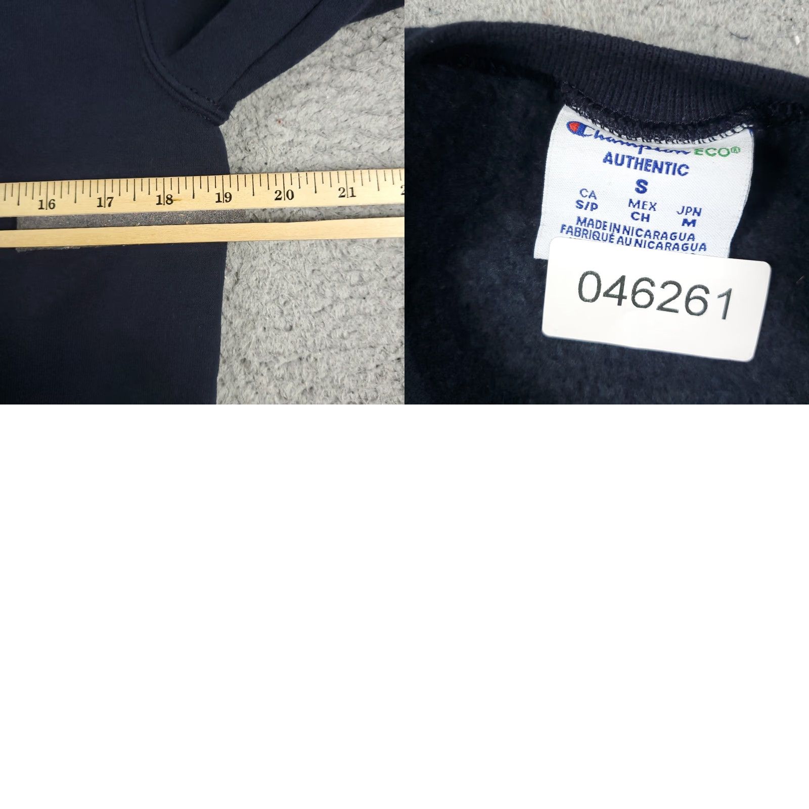 Champion Champion Sweatshirt Mens Size Small Navy Blue Pullover Casual Long Sleeve Size US S / EU 44-46 / 1 - 8 Thumbnail