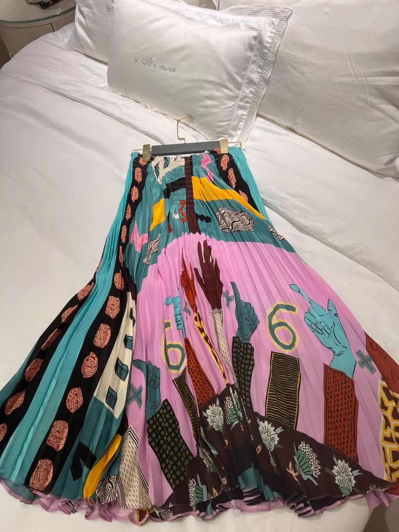 Valentino Valentino Skirt Size L / US 10 / IT 46 - 5 Thumbnail