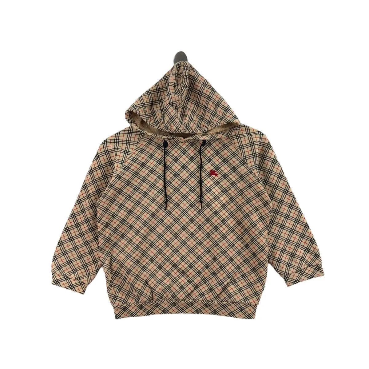 Burberry Vtg BURBERRY LONDON Nova Checks Cropped Top Hoodie Size US S / EU 44-46 / 1 - 1 Thumbnail