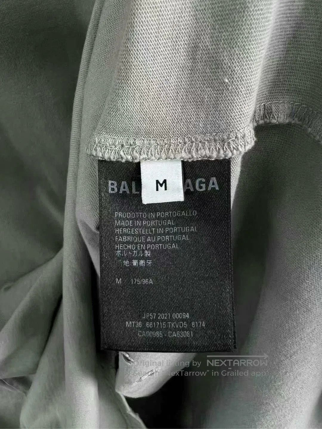Balenciaga balenciaga distressed short sleeve t. Size US M / EU 48-50 / 2 - 4 Thumbnail