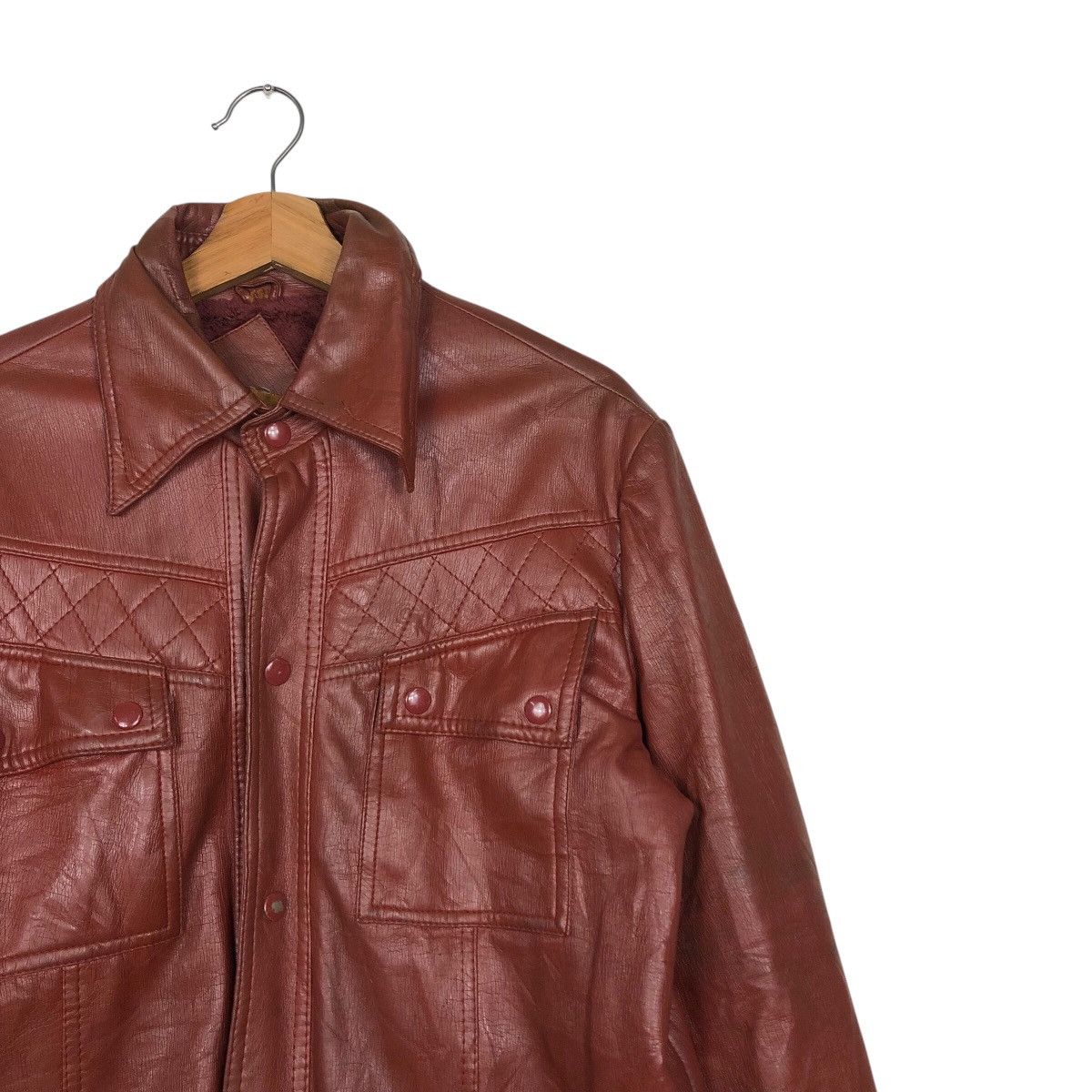 Japanese Brand Vintage Biker Genuine Leather Jacket Male Duds Issey Miyake Size US M / EU 48-50 / 2 - 7 Thumbnail