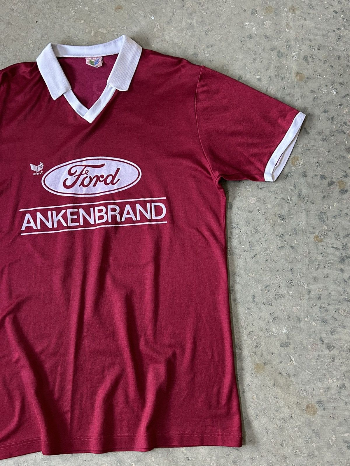 Erima Erima West Germany Jersey Vintage Ford Y2K 80s 70s Rare Size US L / EU 52-54 / 3 - 4 Thumbnail