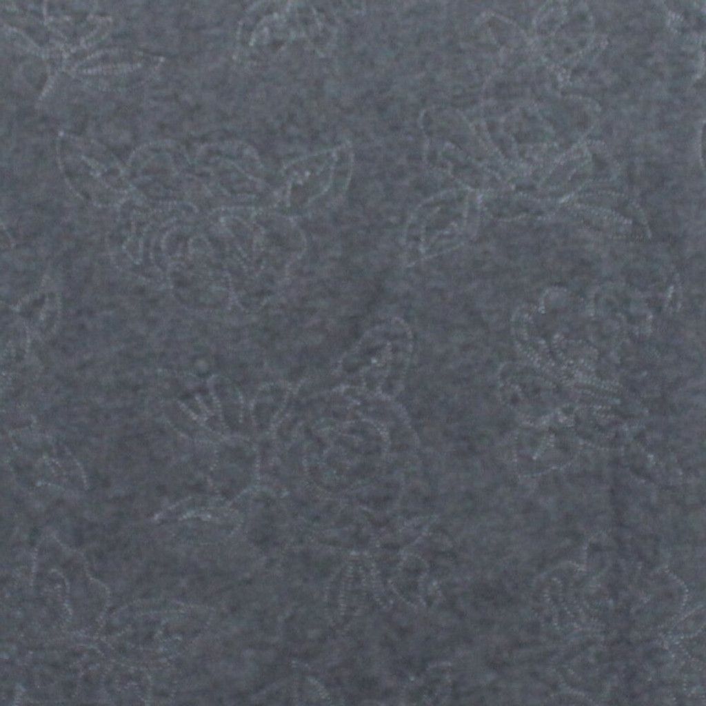 Lands' End Lands End Quilted Floral Sweatshirt in Charcoal Gray Heather Size S / US 4 / IT 40 - 2 Thumbnail