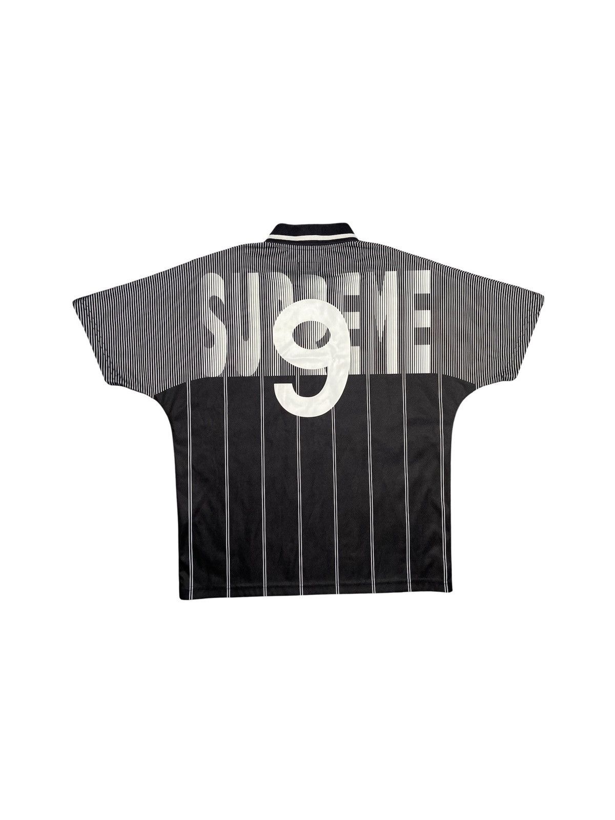 Supreme Supreme #9 Soccer Polo Jersey in black/grey Size US M / EU 48-50 / 2 - 7 Thumbnail