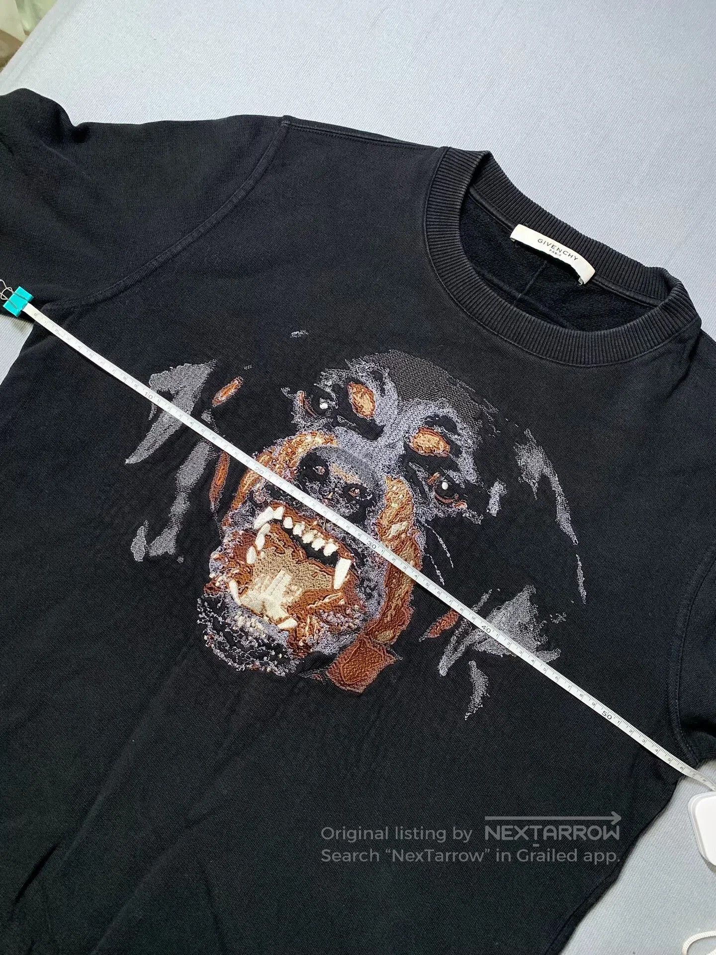 Givenchy Givenchy Dog Head Embroidered Sweatshirt. Size US S / EU 44-46 / 1 - 6 Thumbnail