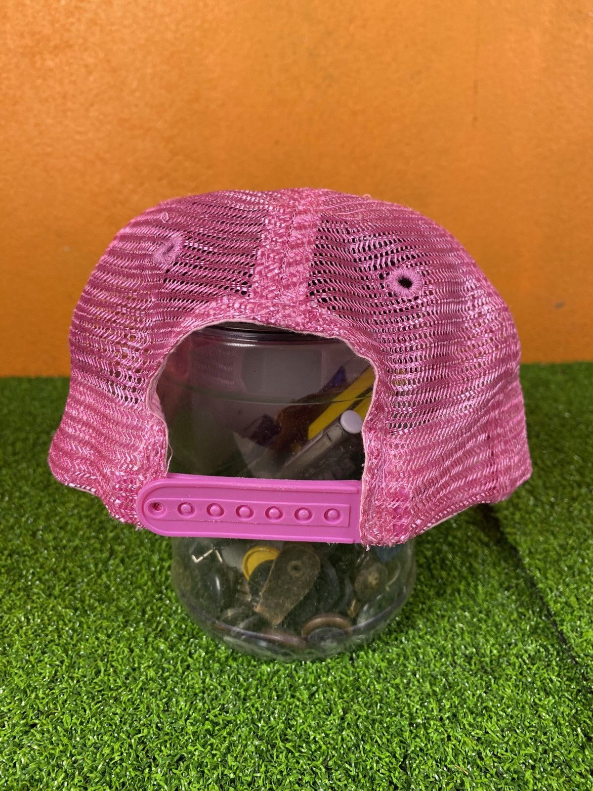 Ed Hardy Vintage Ed Hardy Pink Trucker Cap Tiger Embroidery Y2K Size ONE SIZE - 10 Thumbnail