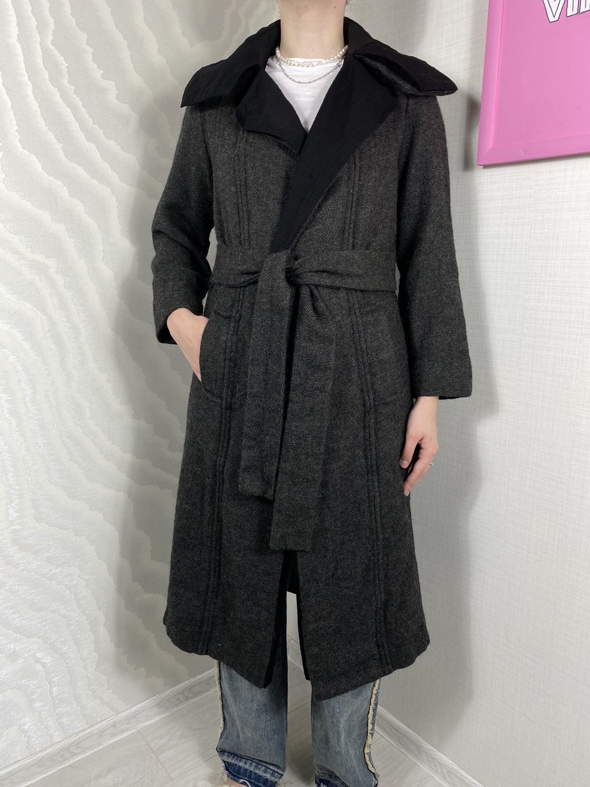 Rick Owens × Vintage Olmar & Mirta Anthracite Coat Size S / US 4 / IT 40 - 2 Thumbnail