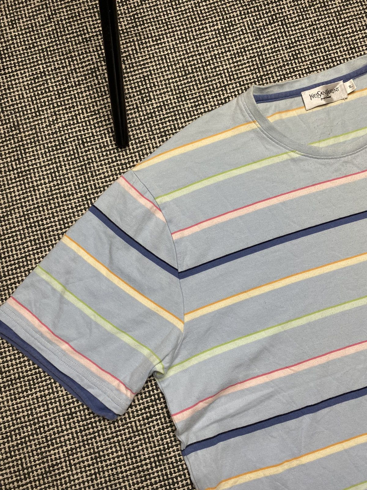 Vintage × Yves Saint Laurent Rare Yves Saint Laurent vintage T-shirt y2k Size XL / US 12-14 / IT 48-50 - 6 Thumbnail