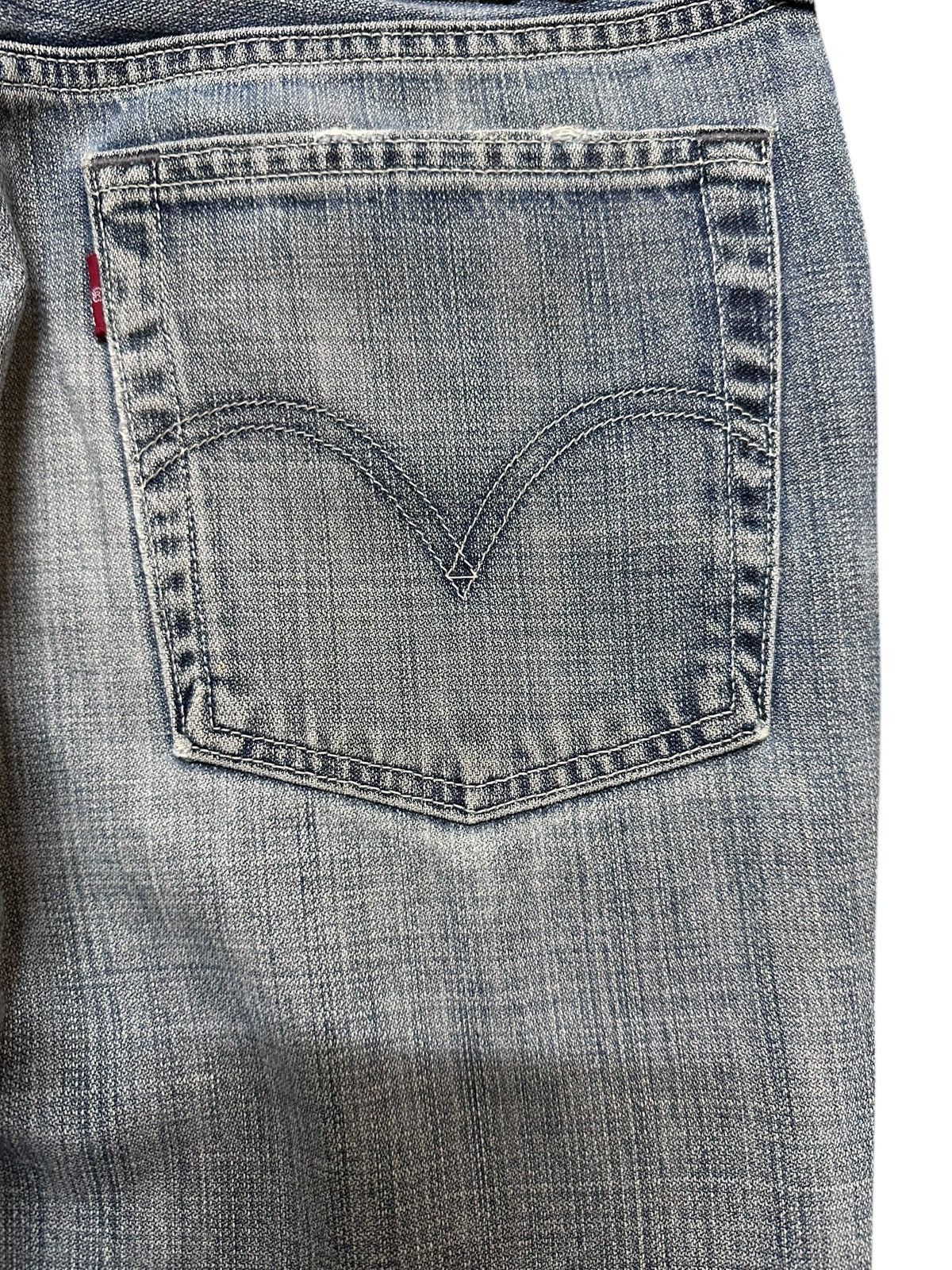 Levi's Vintage Clothing Vintage Levi’s 517-03 Flare Bell Bottom Faded Denim Size US 31 - 7 Thumbnail