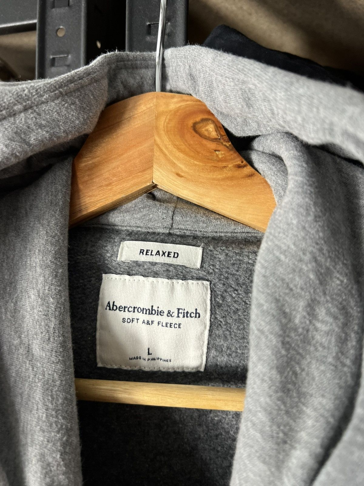 Abercrombie & Fitch 🦌 Abercrombie & Fitch Full-Zip Hoodie – Size L – Relaxed Fit Size US L / EU 52-54 / 3 - 5 Thumbnail