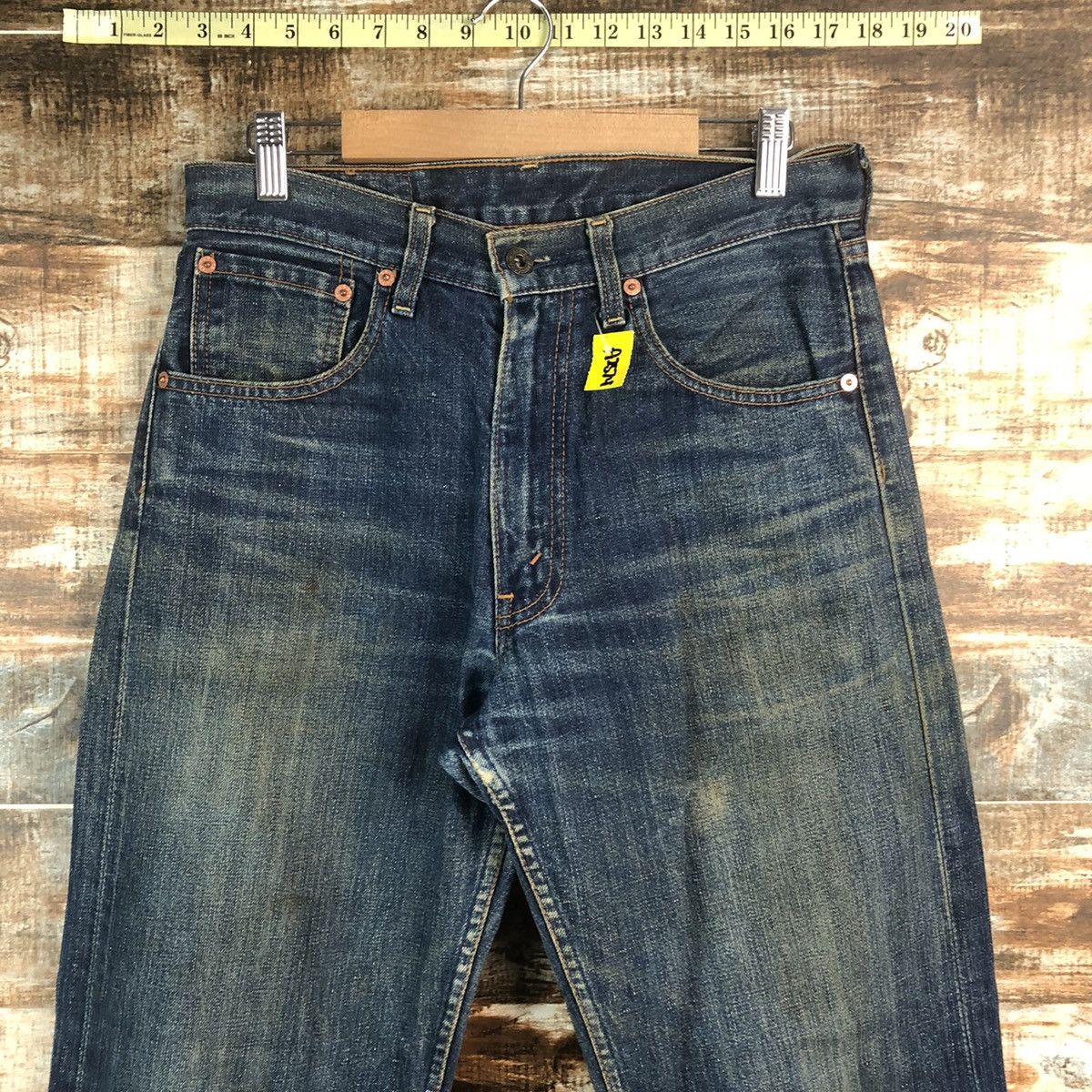Levi's Levis 503 Blue Denim jeans Pants #A2574 Size US 30 / EU 46 - 4 Thumbnail
