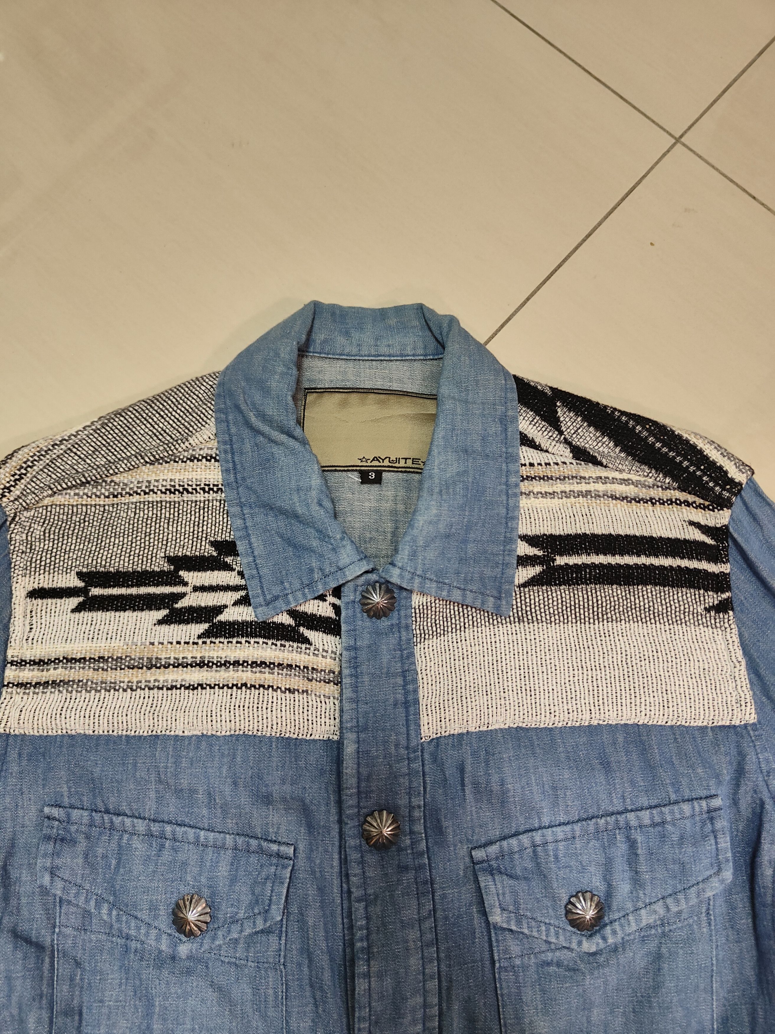 Issey Miyake × Japanese Brand Ayuite Issey Miyake Long Sleeves shirt jacket Size US L / EU 52-54 / 3 - 5 Thumbnail
