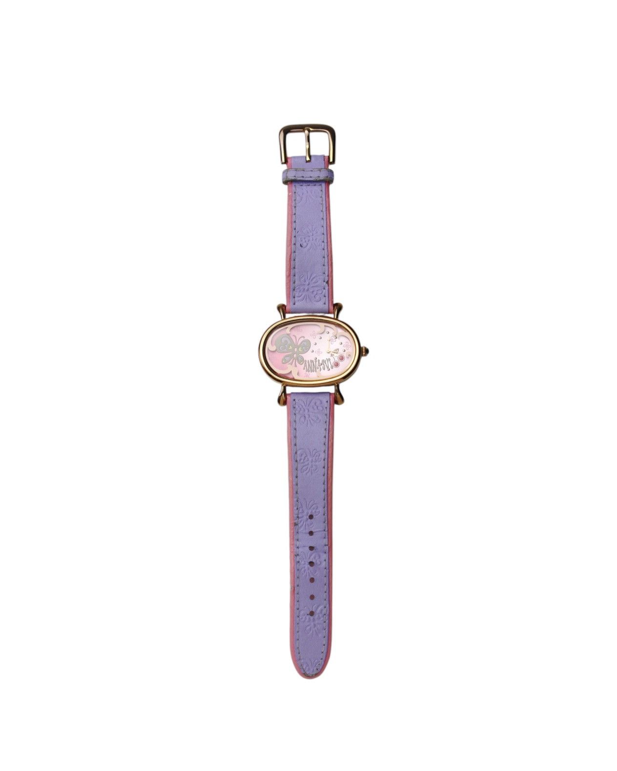Vintage 2000S ANNA SUI BUTTERFLY OVAL DIAL WATCH Size ONE SIZE - 5 Thumbnail