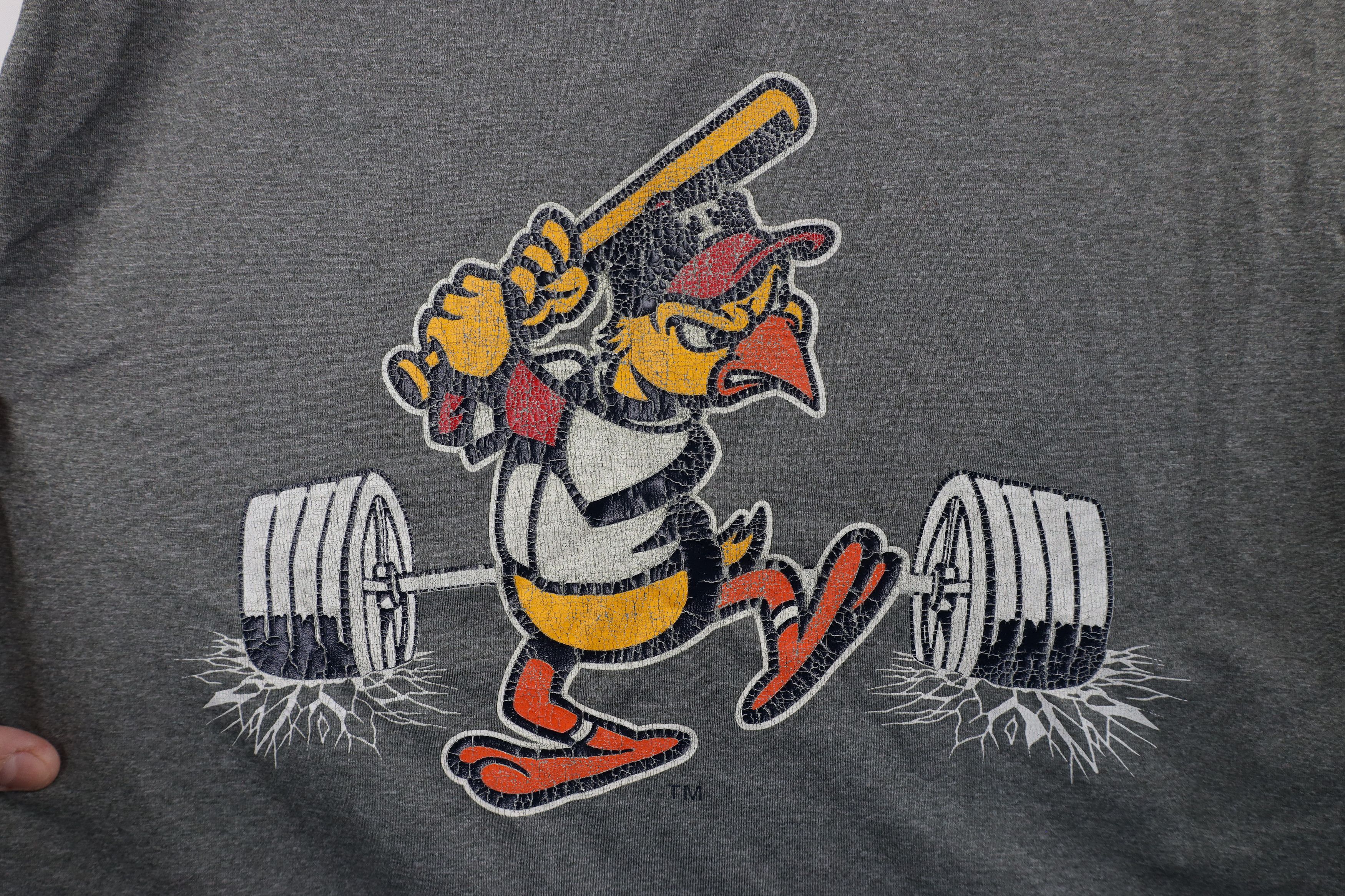 Nike × Vintage Nike Pro Combat Toledo Mud Hens Baseball Compression T-Shirt Size US XXL / EU 58 / 5 - 5 Thumbnail