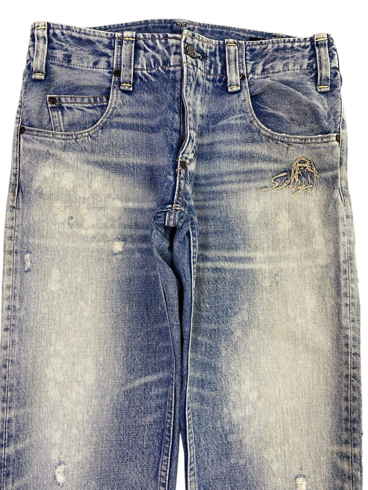 Japanese Brand Japanese Brand Light Wash Style Skinny Jeans Size US 28 / EU 44 - 2 Thumbnail