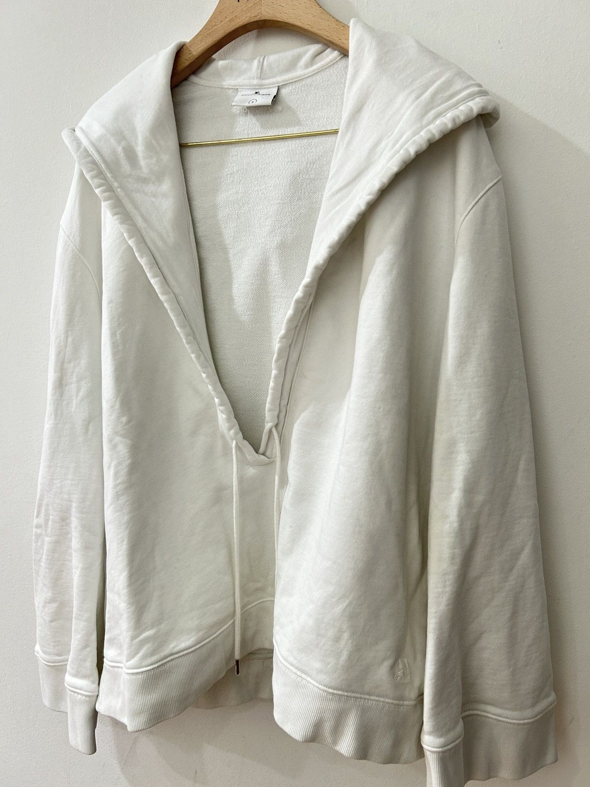 Courreges FW24 Open V-Neck Hoodie Size US S / EU 44-46 / 1 - 2 Thumbnail