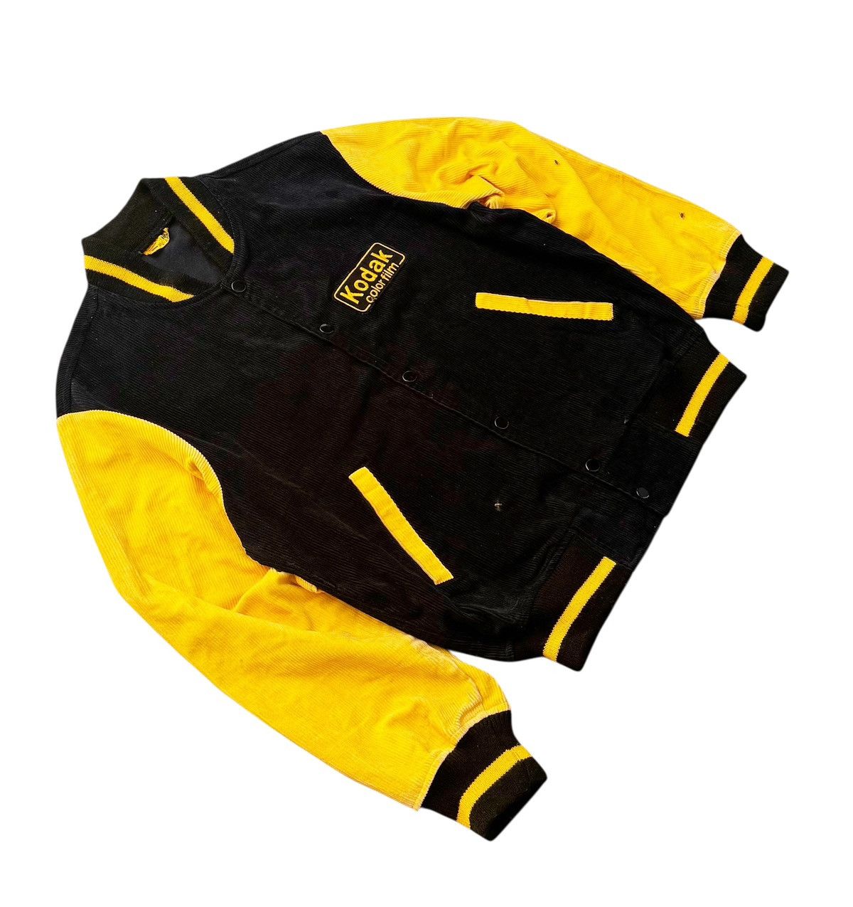 Kodak × Vintage 70s 80s Kodak Corduroy Jacket Snap Button Size US M / EU 48-50 / 2 - 2 Thumbnail