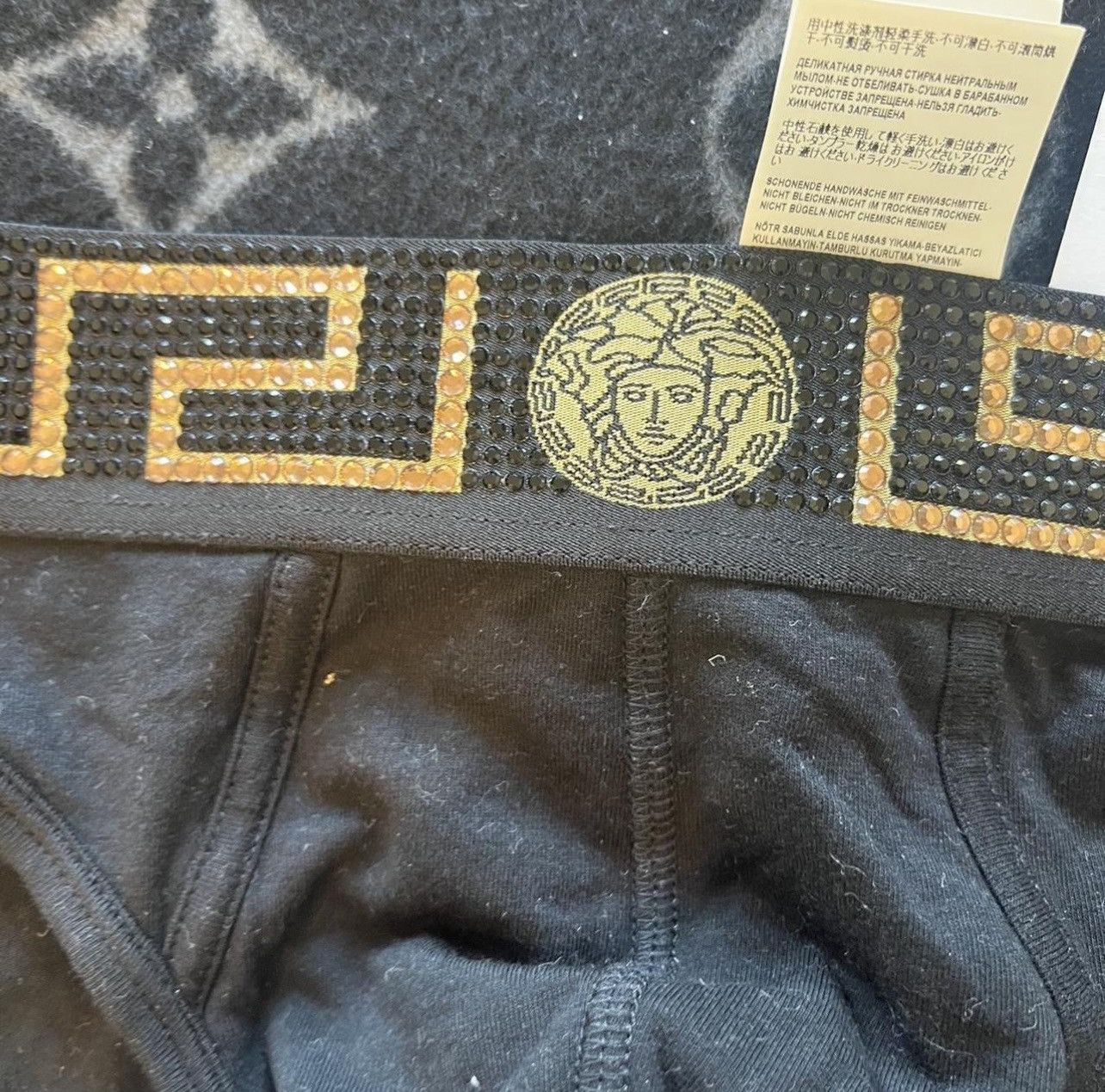 Versace Versace rhinestone underwear Size 32 - 2 Thumbnail