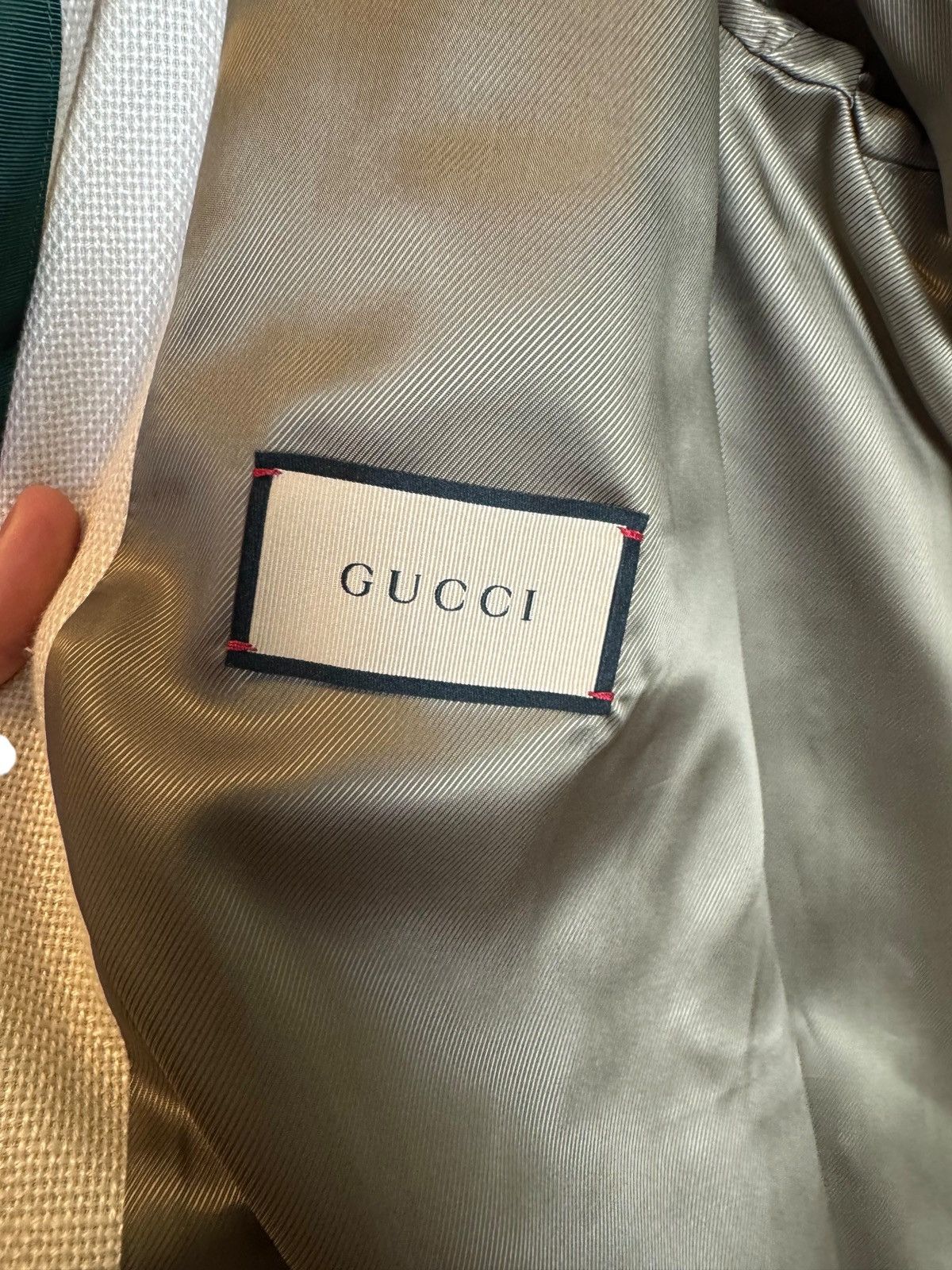 Gucci GAOK Linen and Cotton Jacket
