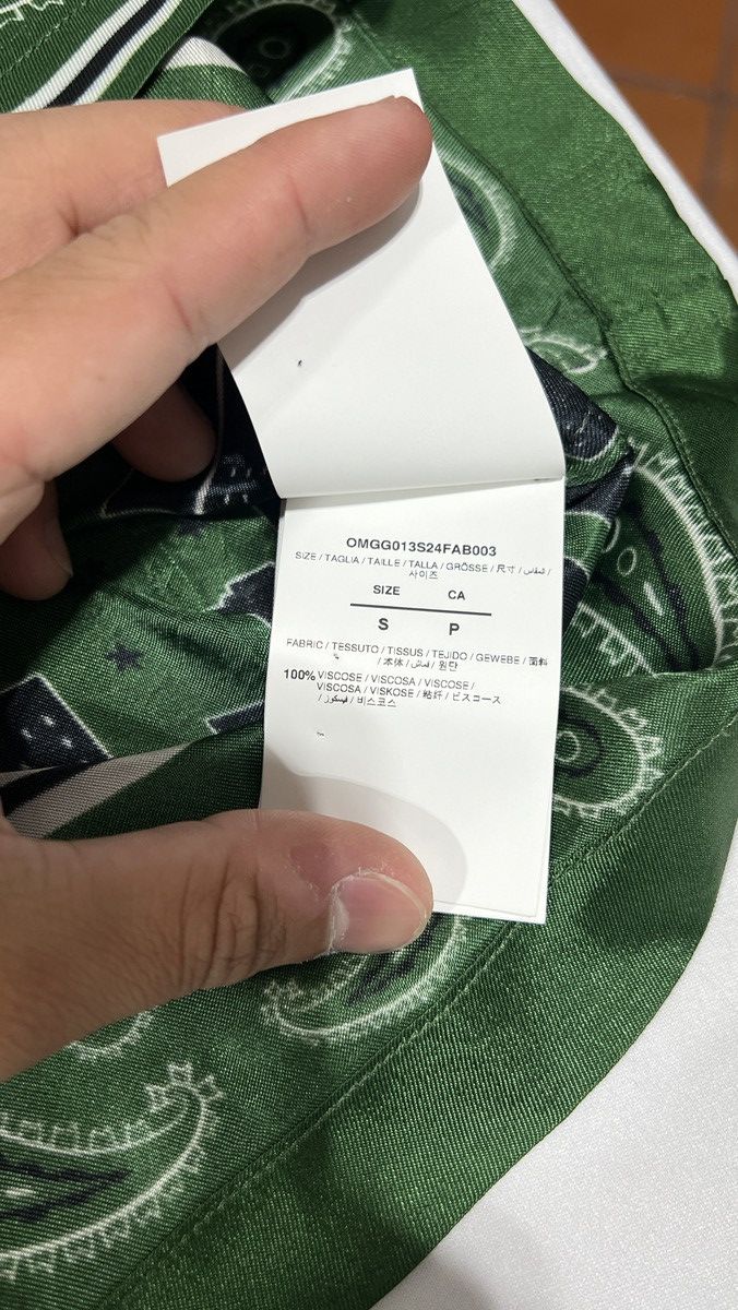 Off-White Off-White Bandana Silk T Shirt Size US S / EU 44-46 / 1 - 6 Thumbnail