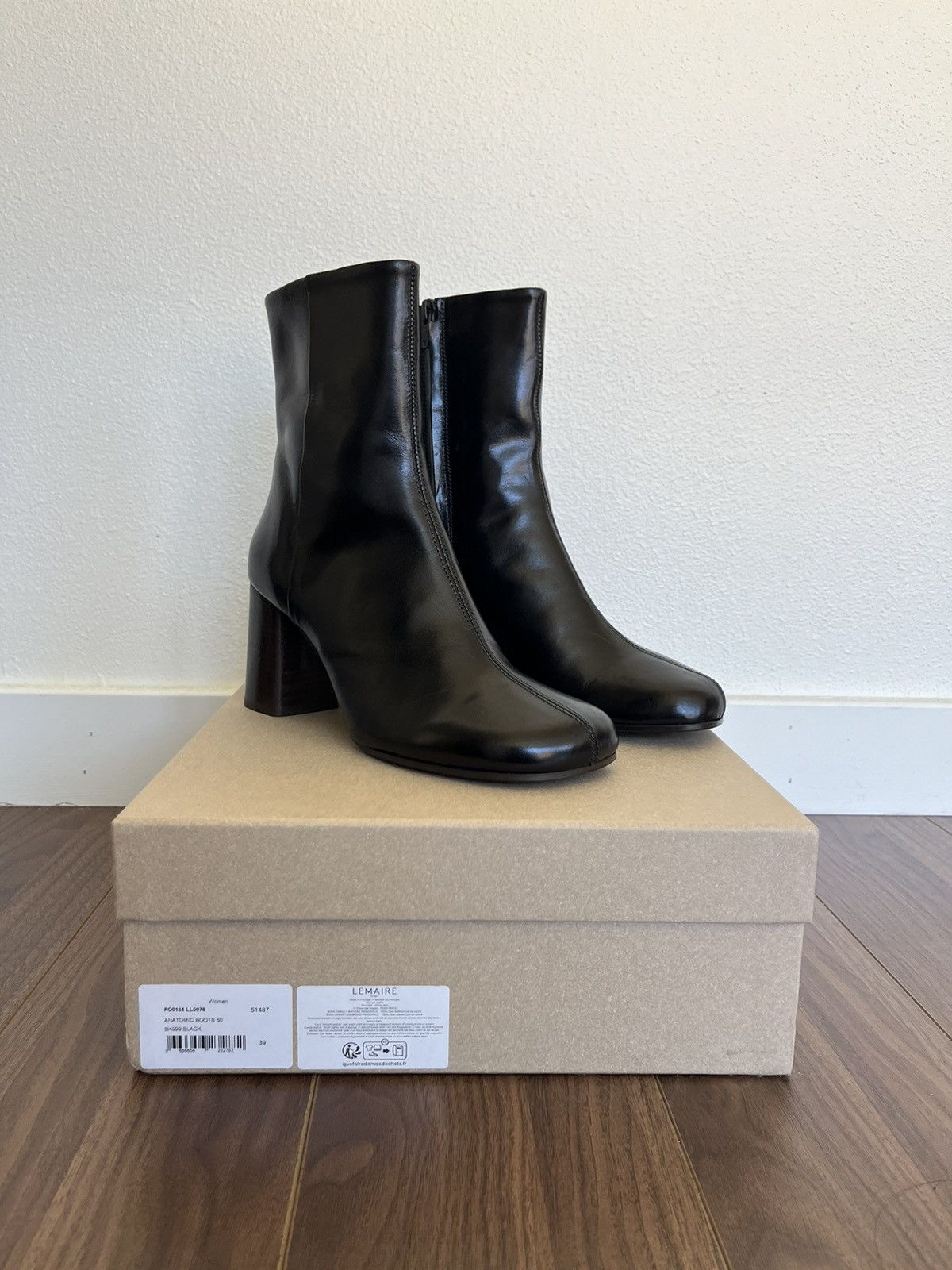 Lemaire Lemaire Anatomic Boots 80MM Heel Size US 8 / IT 38 - 2 Thumbnail
