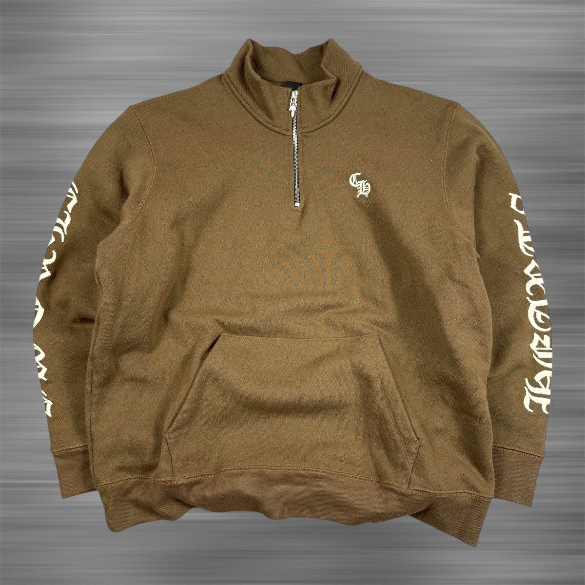 Chrome Hearts Chrome Hearts Slo Ride 1/2 Zip Sweatshirt Size US XL / EU 56 / 4 - 1 Thumbnail