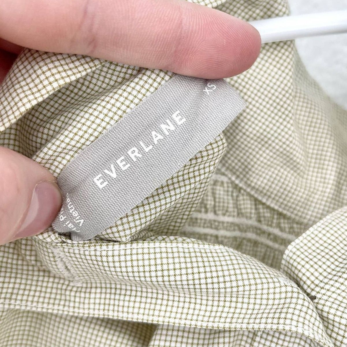 Everlane Everlane The Funnel-Neck Smock Button Back Top Business Size XS / US 0-2 / IT 36-38 - 4 Thumbnail